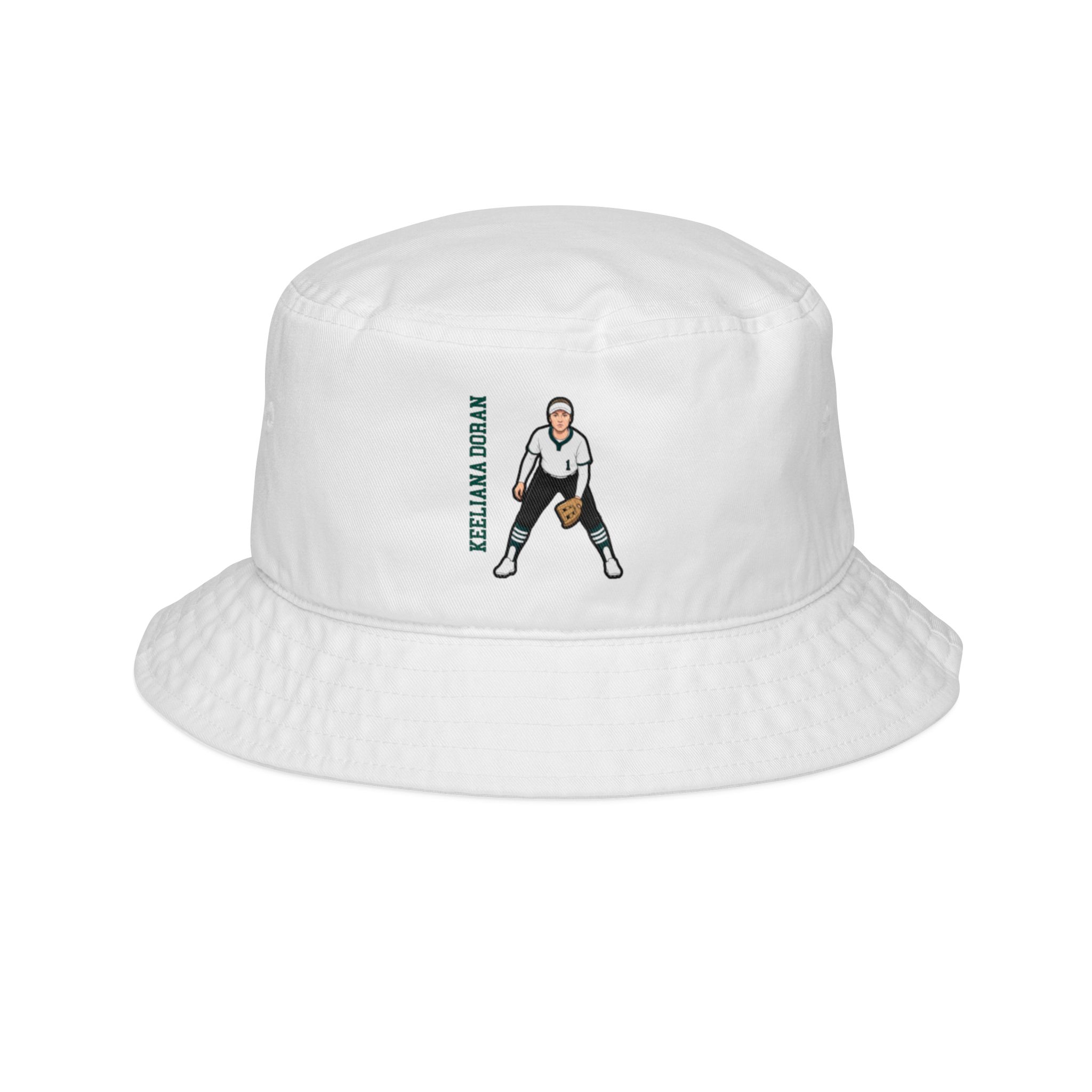Bucket Hat — character_name_vertical in White