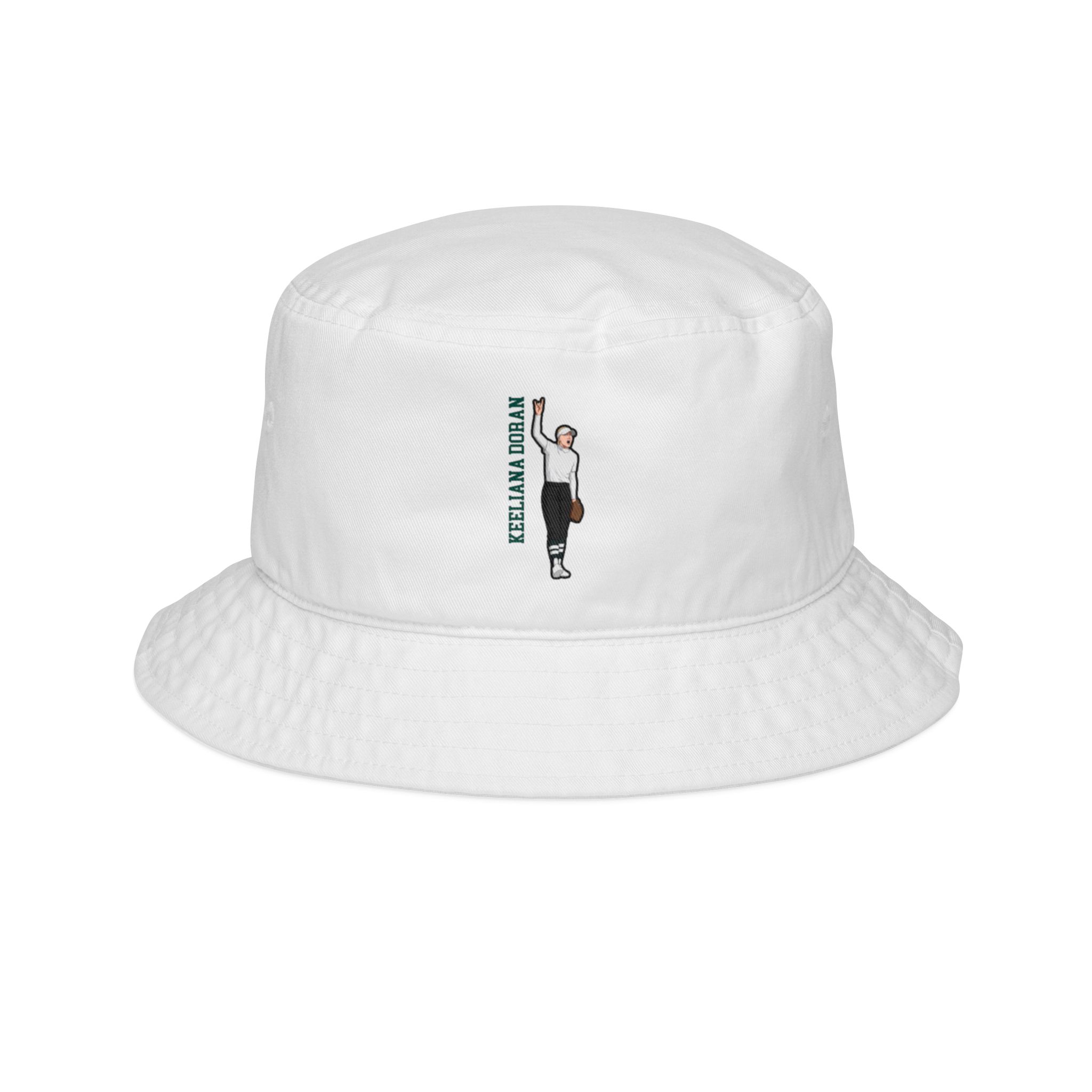 Bucket Hat — character_name_vertical in White