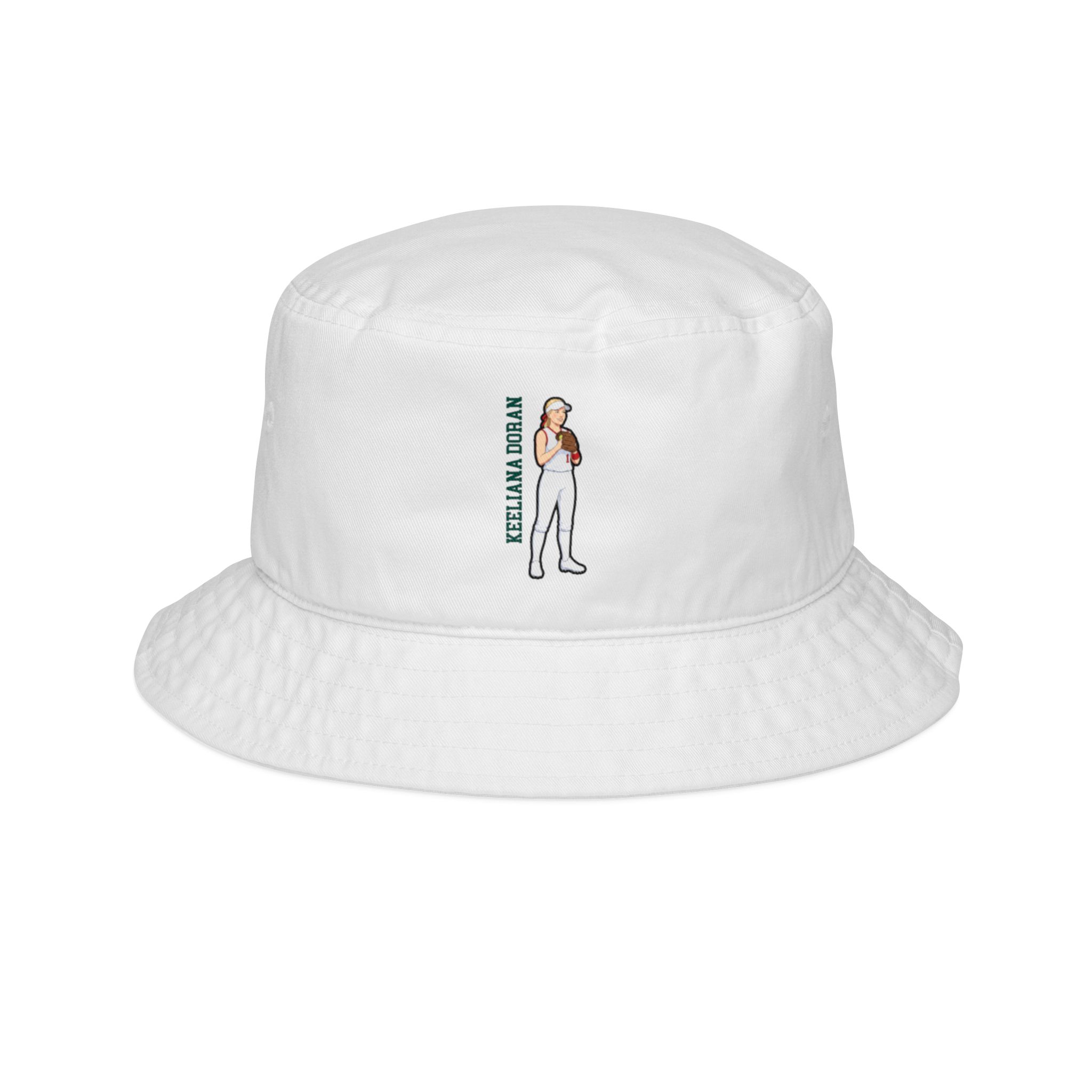 Bucket Hat — character_name_vertical in White