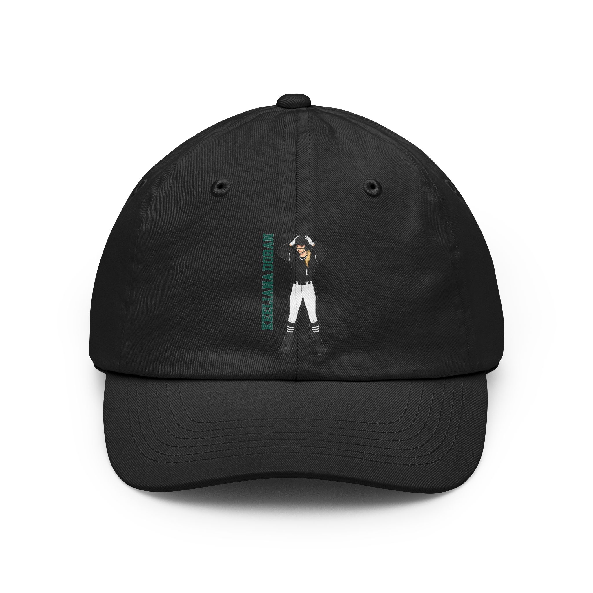 Classic Cap — character_name_vertical in Black