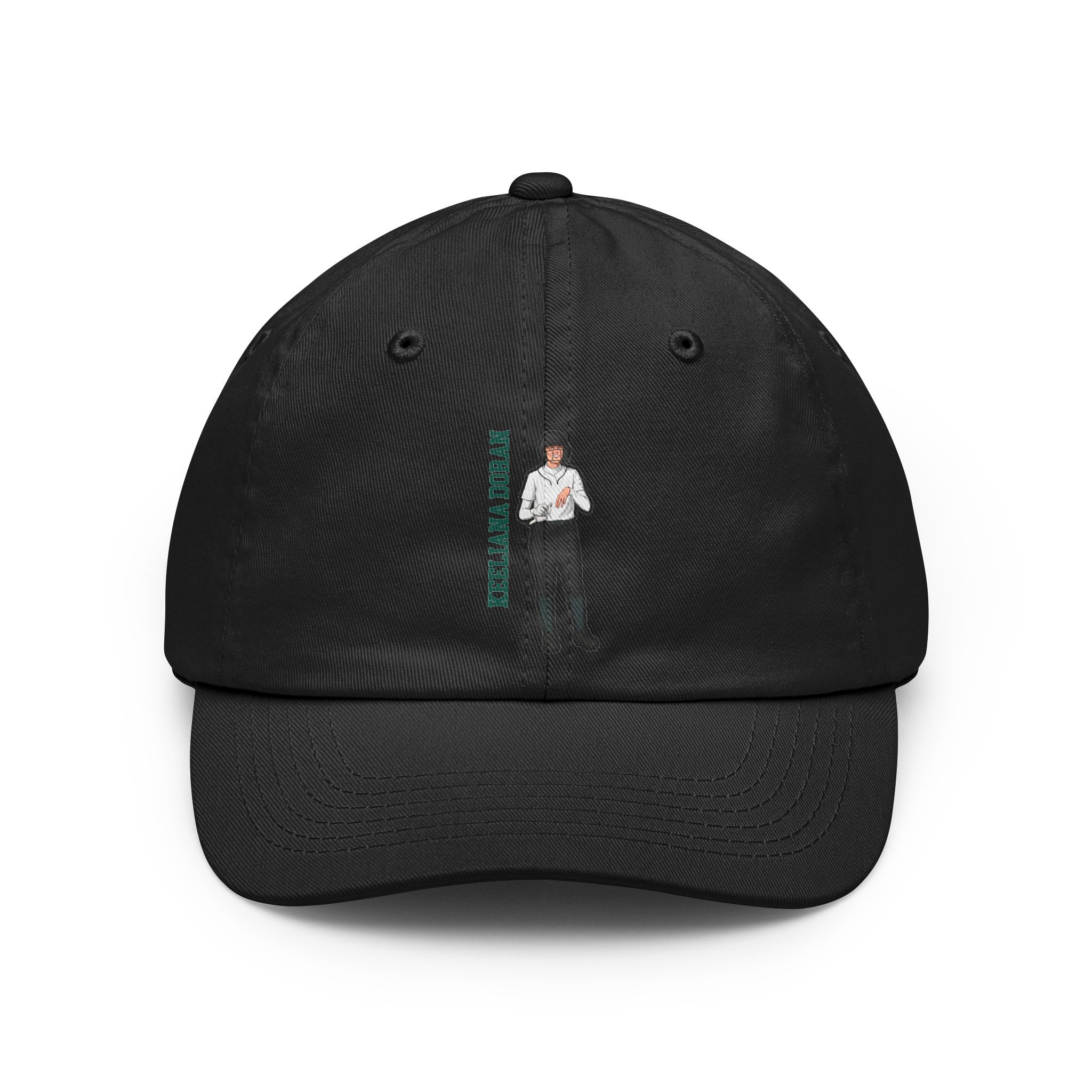 Classic Cap — character_name_vertical in Black