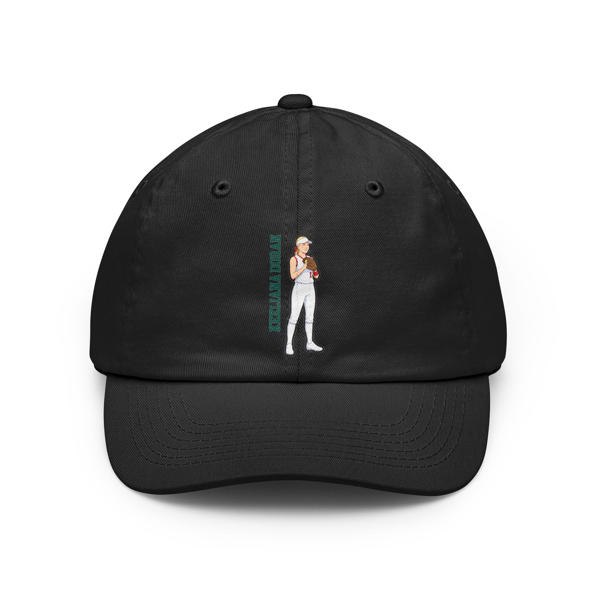 Classic Cap — character_name_vertical in Black