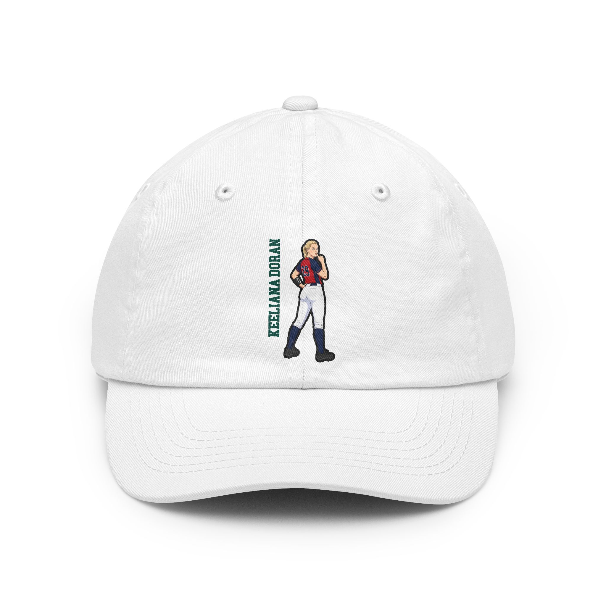 Classic Cap — character_name_vertical in White