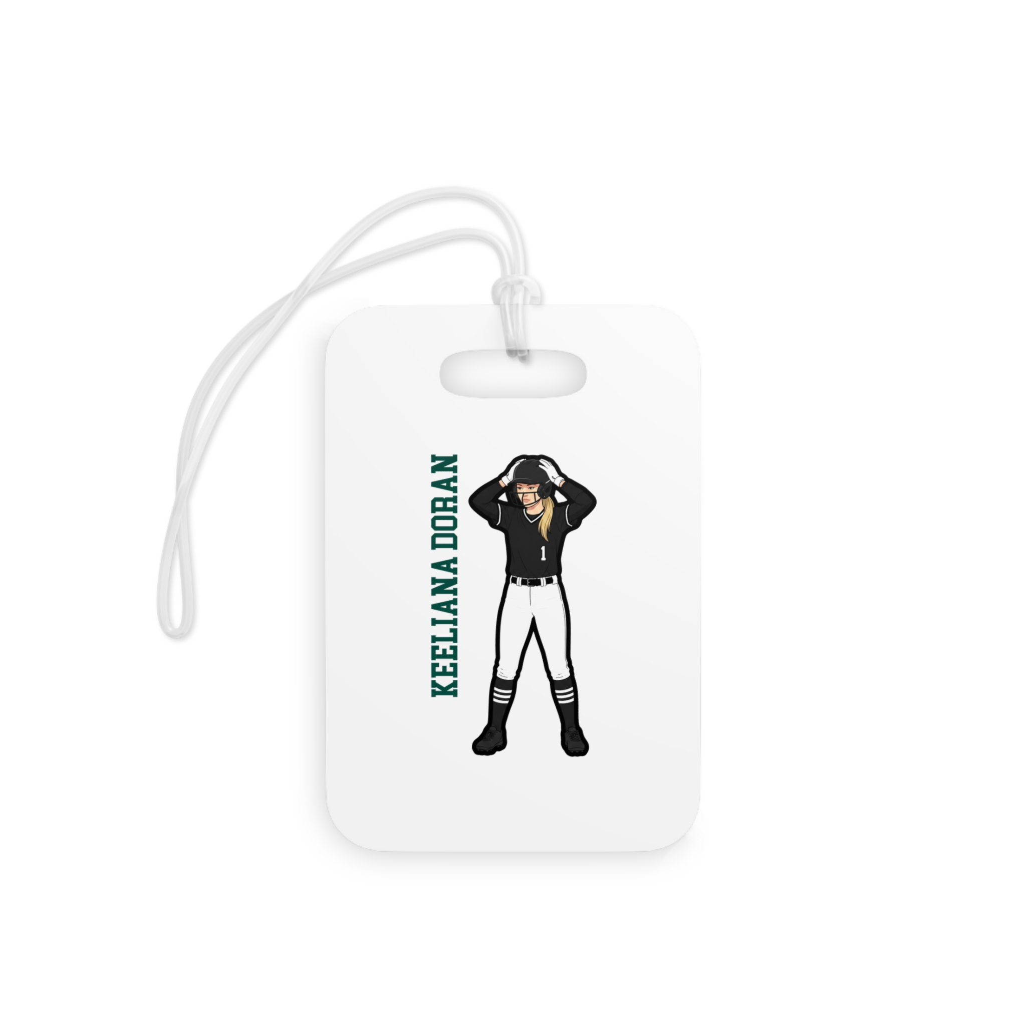 Bag Tag — character_name_vertical in Classic