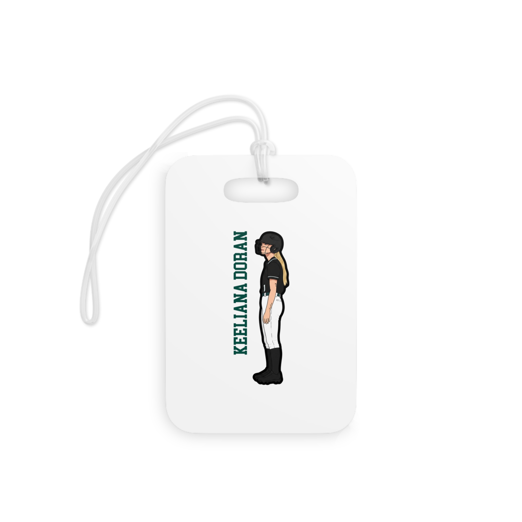 Bag Tag — character_name_vertical in Classic