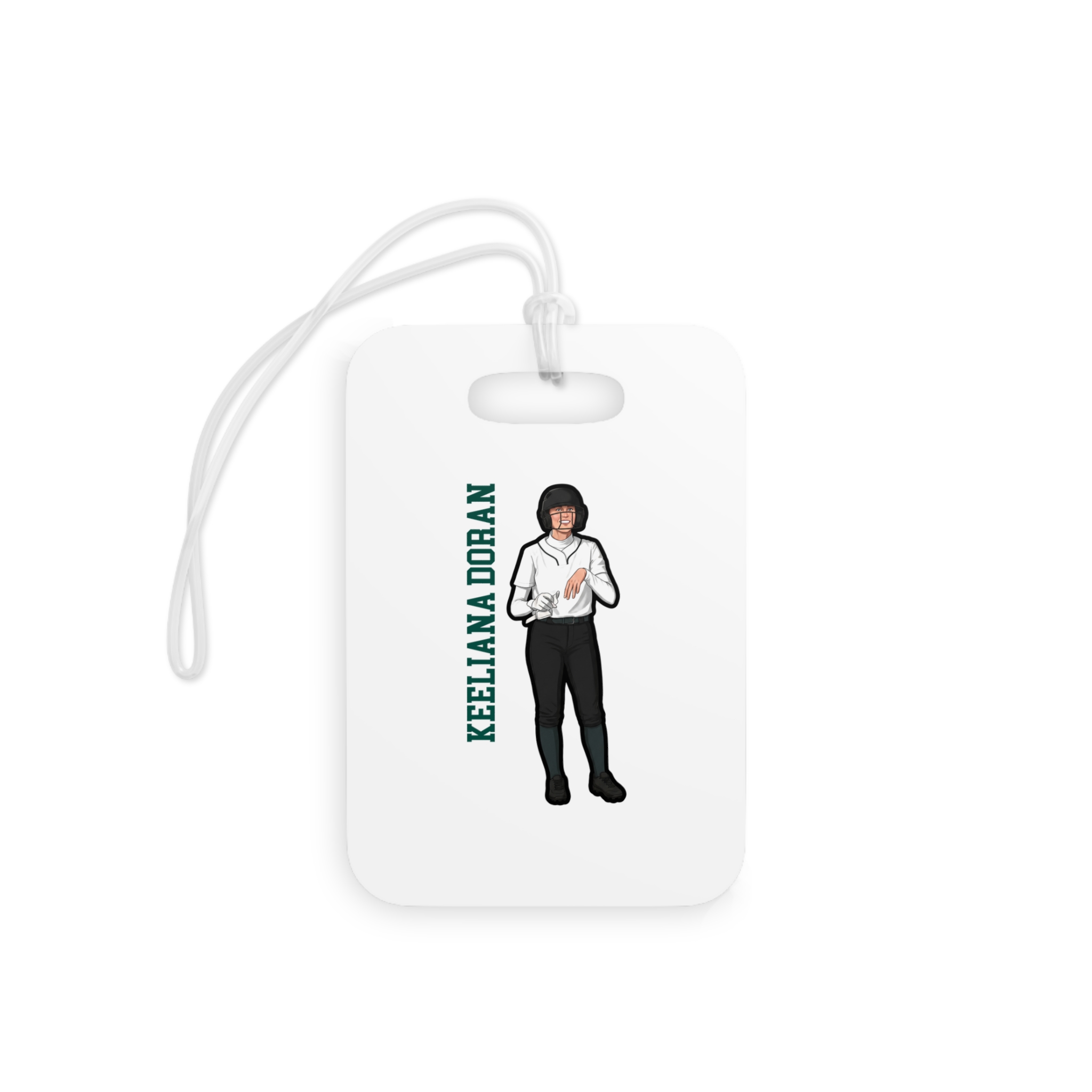 Bag Tag — character_name_vertical in Classic