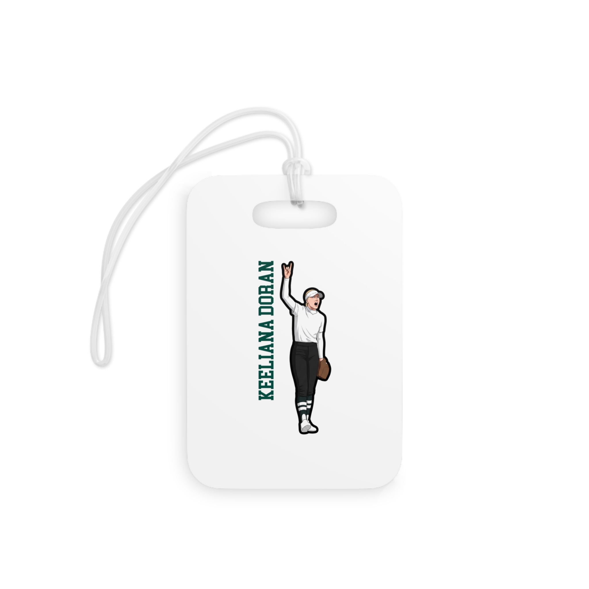 Bag Tag — character_name_vertical in Classic