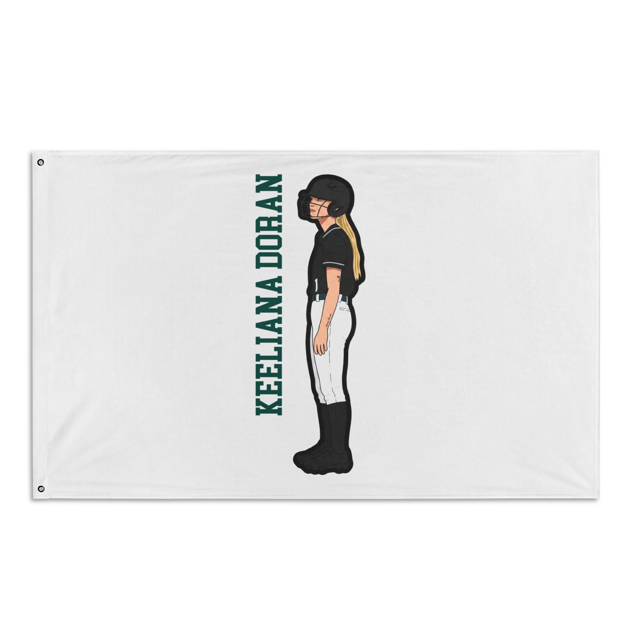 Flag (35 × 56 in) — character_name_vertical in Classic