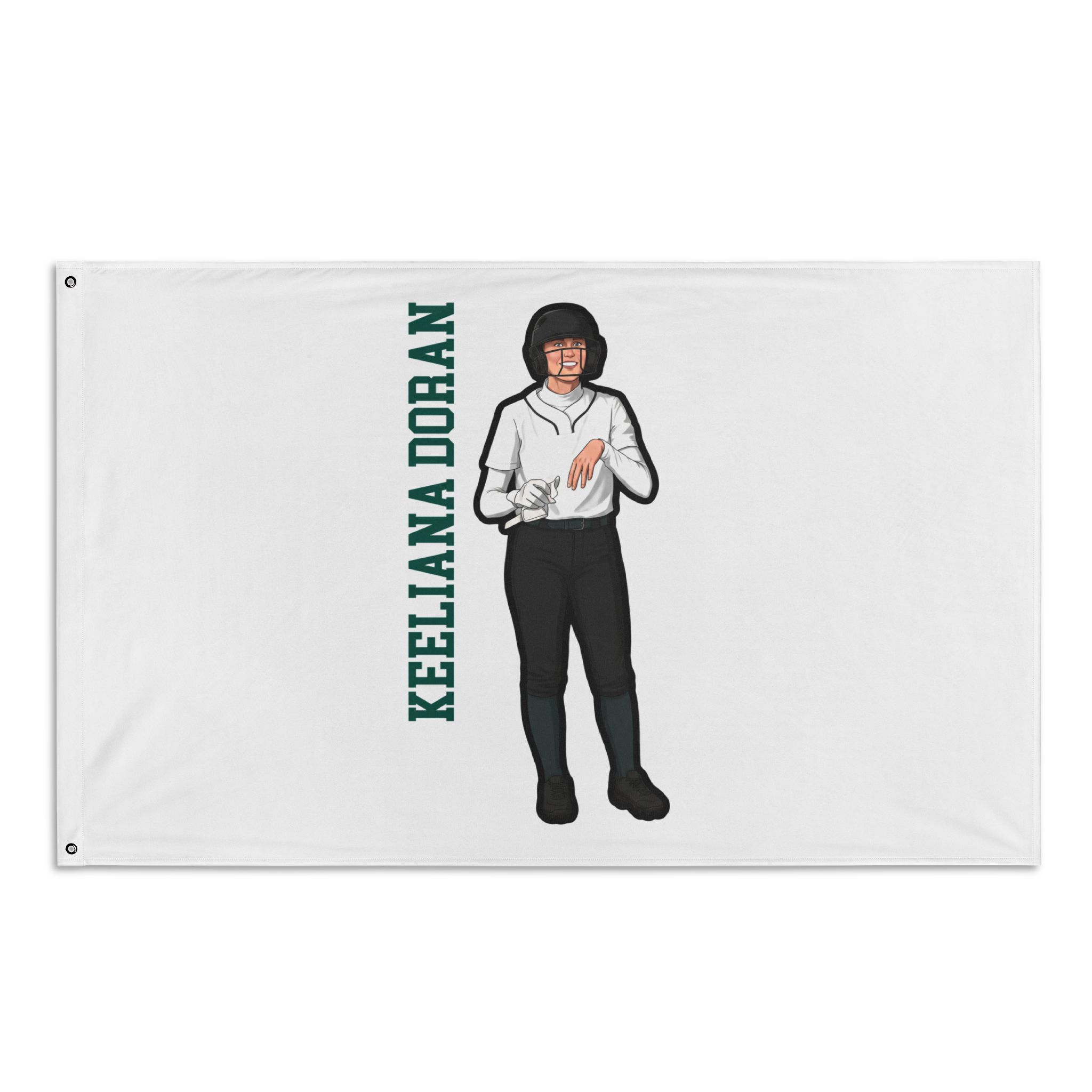 Flag (35 × 56 in) — character_name_vertical in Classic