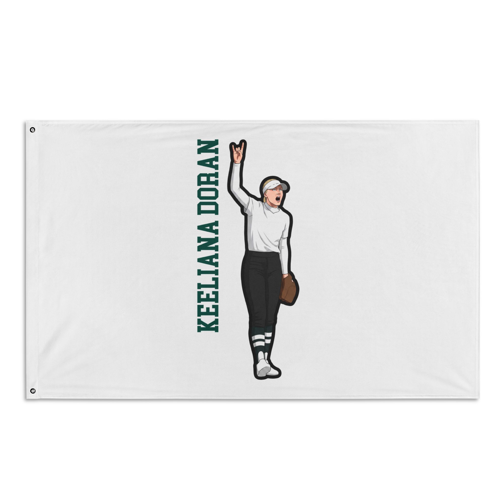 Flag (35 × 56 in) — character_name_vertical in Classic