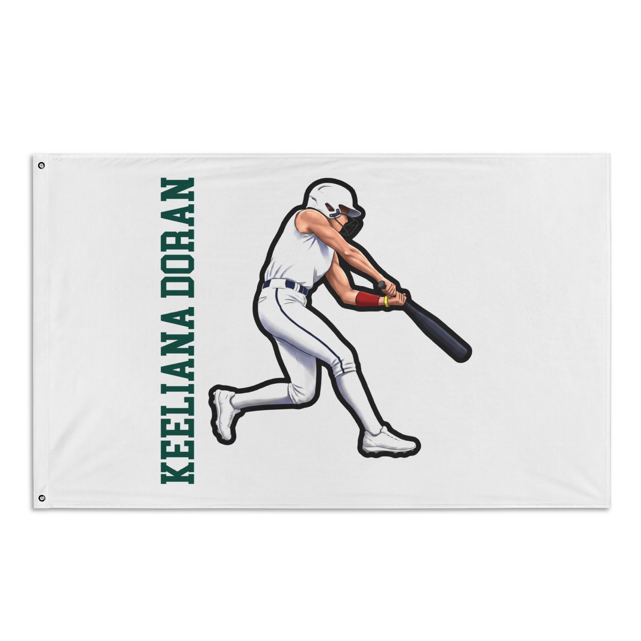 Flag (35 × 56 in) — character_name_vertical in Classic