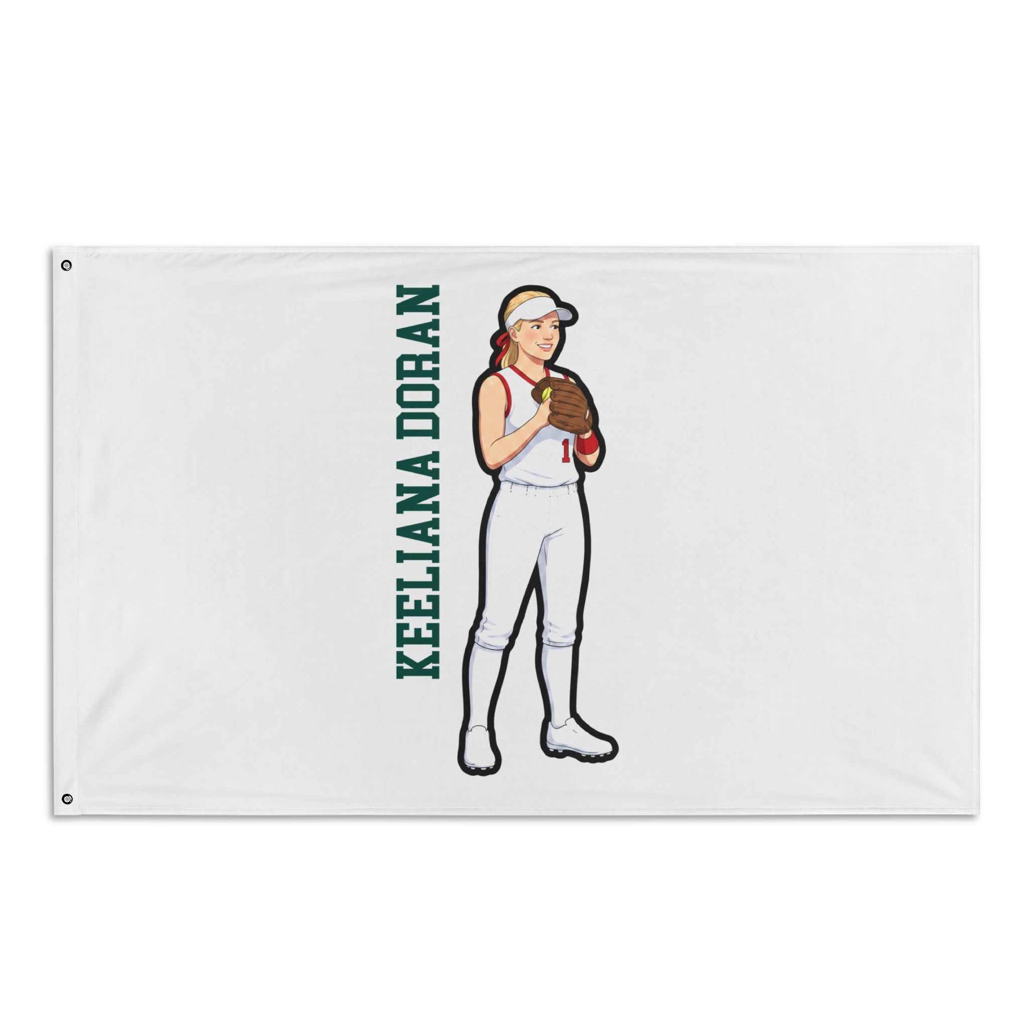 Flag (35 × 56 in) — character_name_vertical in Classic