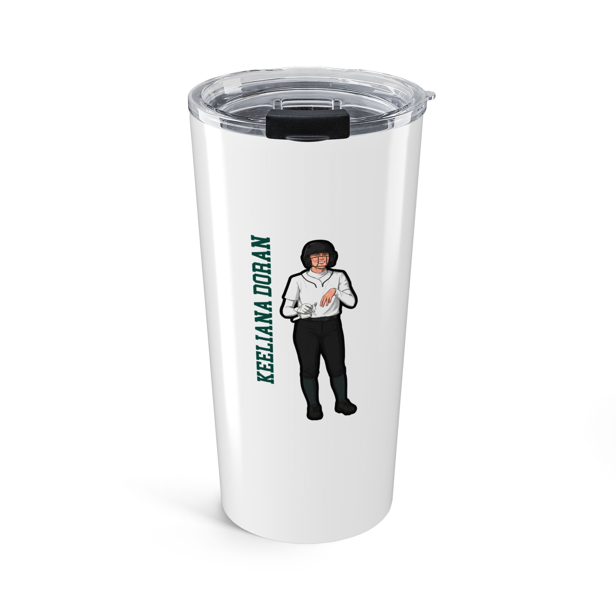 20oz Tumbler — character_name_vertical in Classic