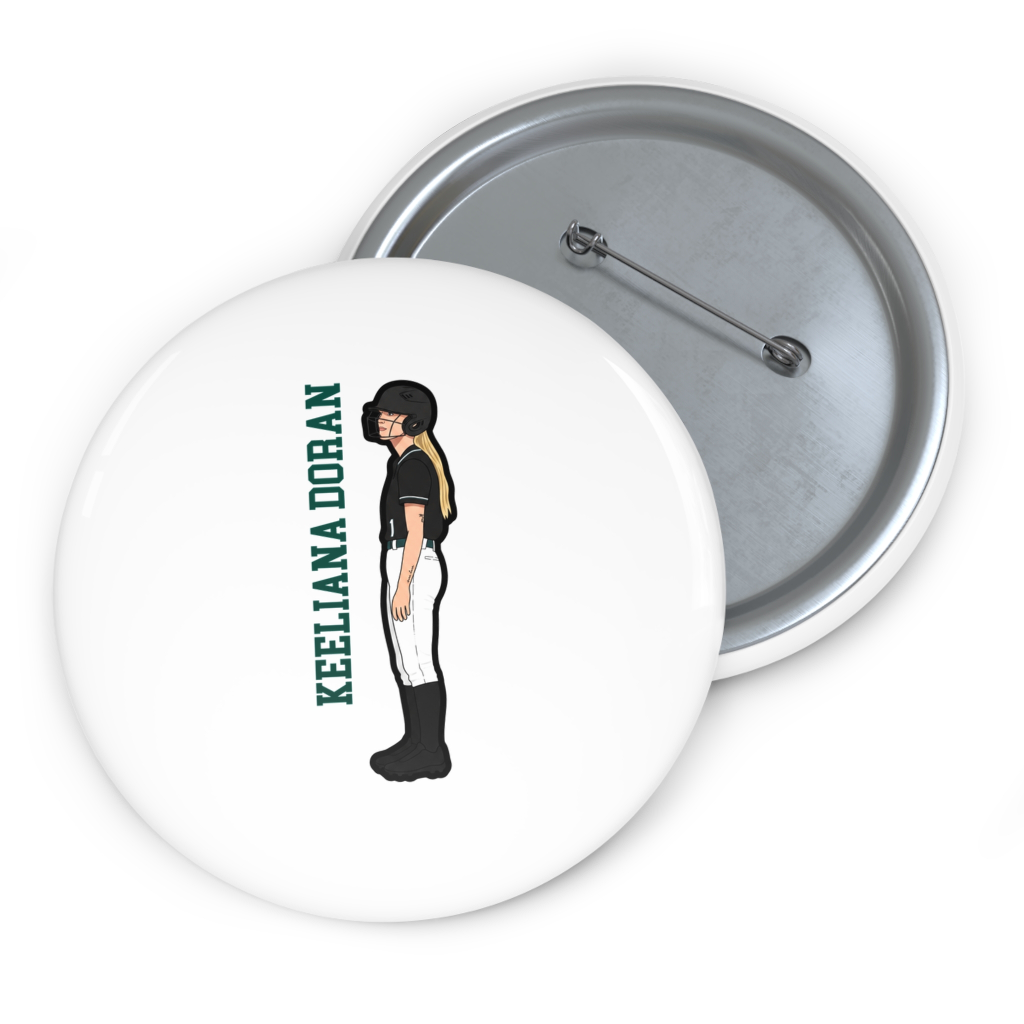 Game Day Pin — character_name_vertical in Classic