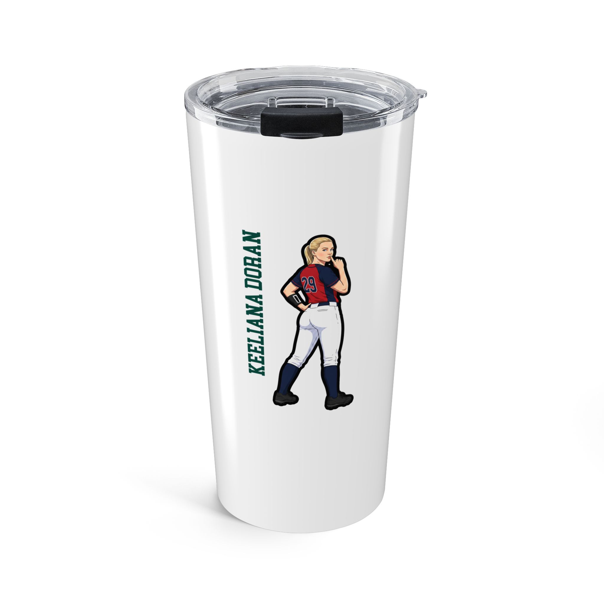 20oz Tumbler — character_name_vertical in Classic