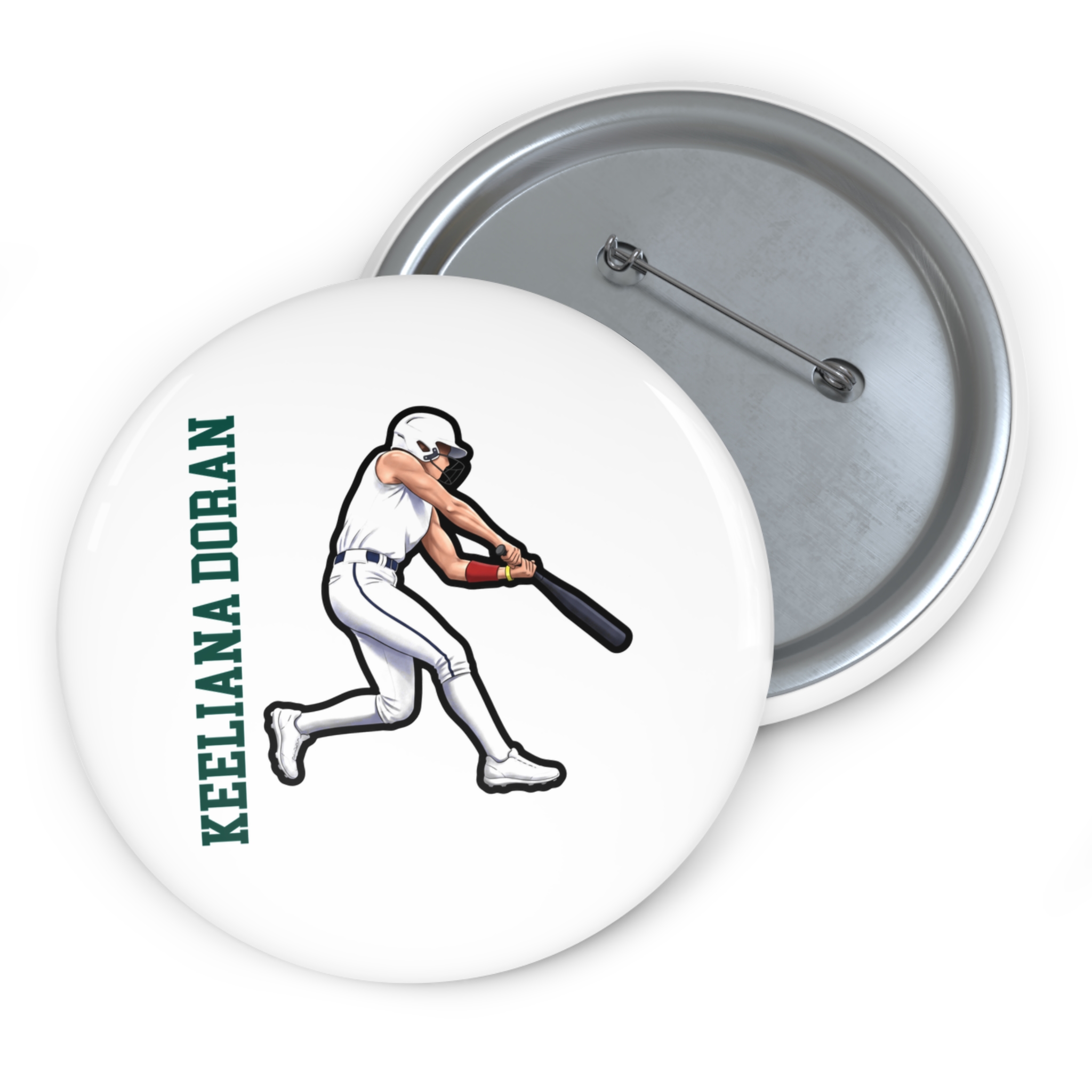 Game Day Pin — character_name_vertical in Classic