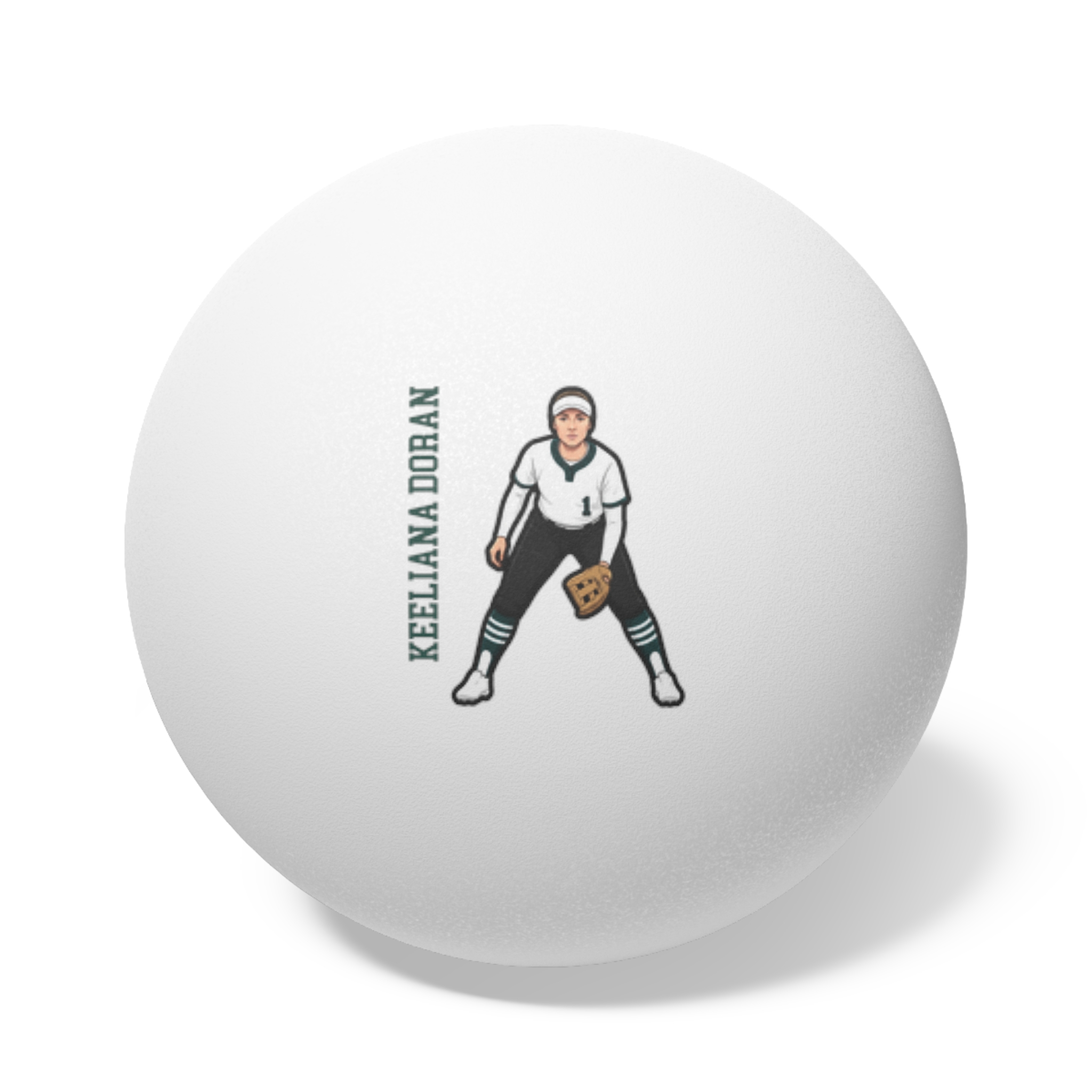 Ping Pong Balls, 6 pcs — character_name_vertical in White