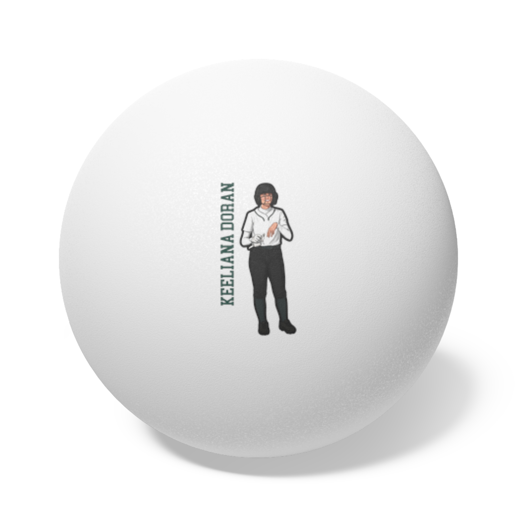 Ping Pong Balls, 6 pcs — character_name_vertical in White