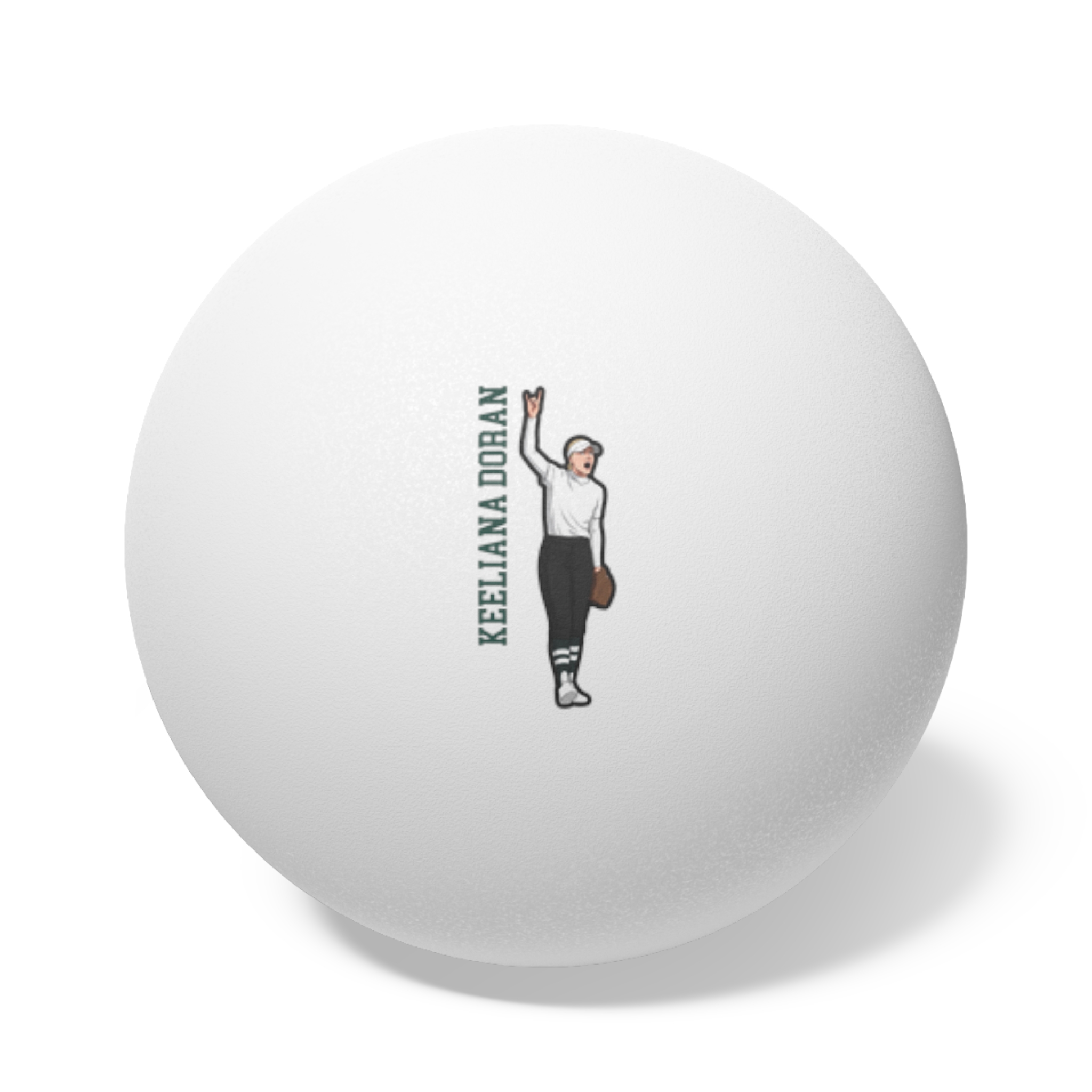 Ping Pong Balls, 6 pcs — character_name_vertical in White