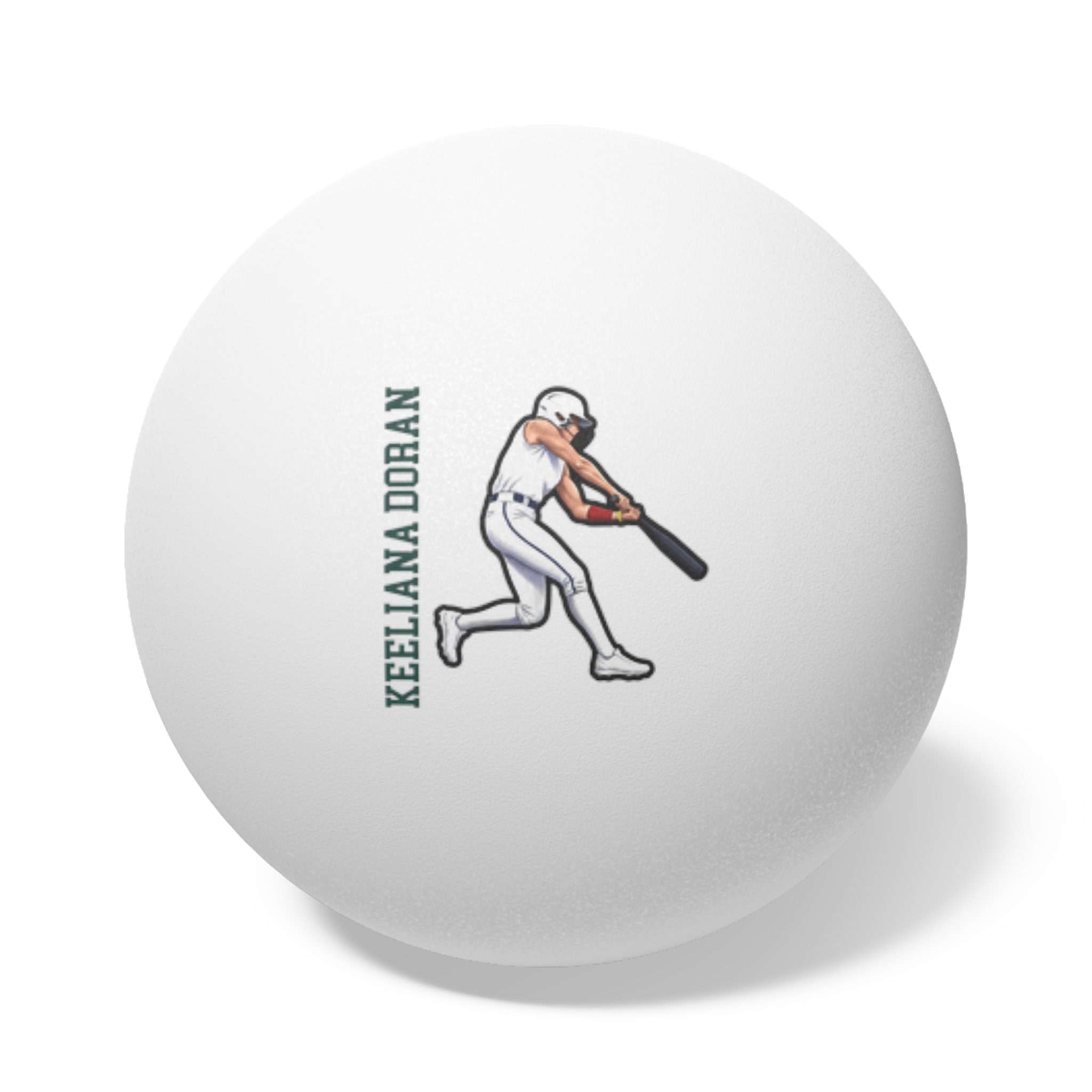 Ping Pong Balls, 6 pcs — character_name_vertical in White
