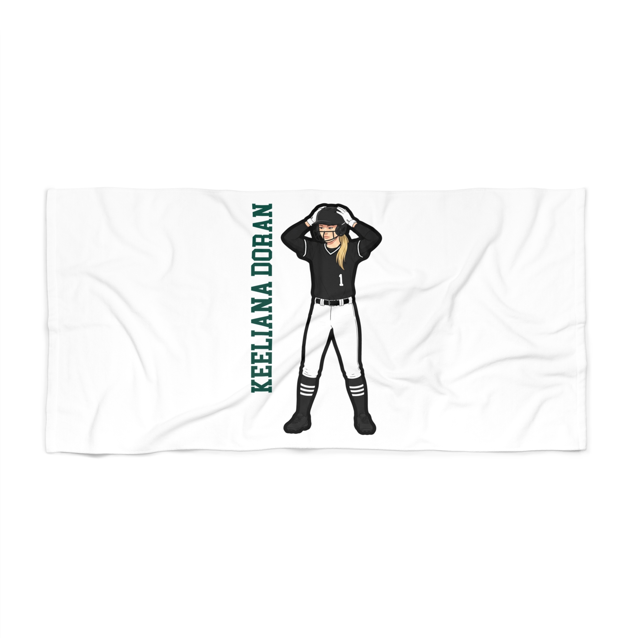 Beach Towel — character_name_vertical in Classic