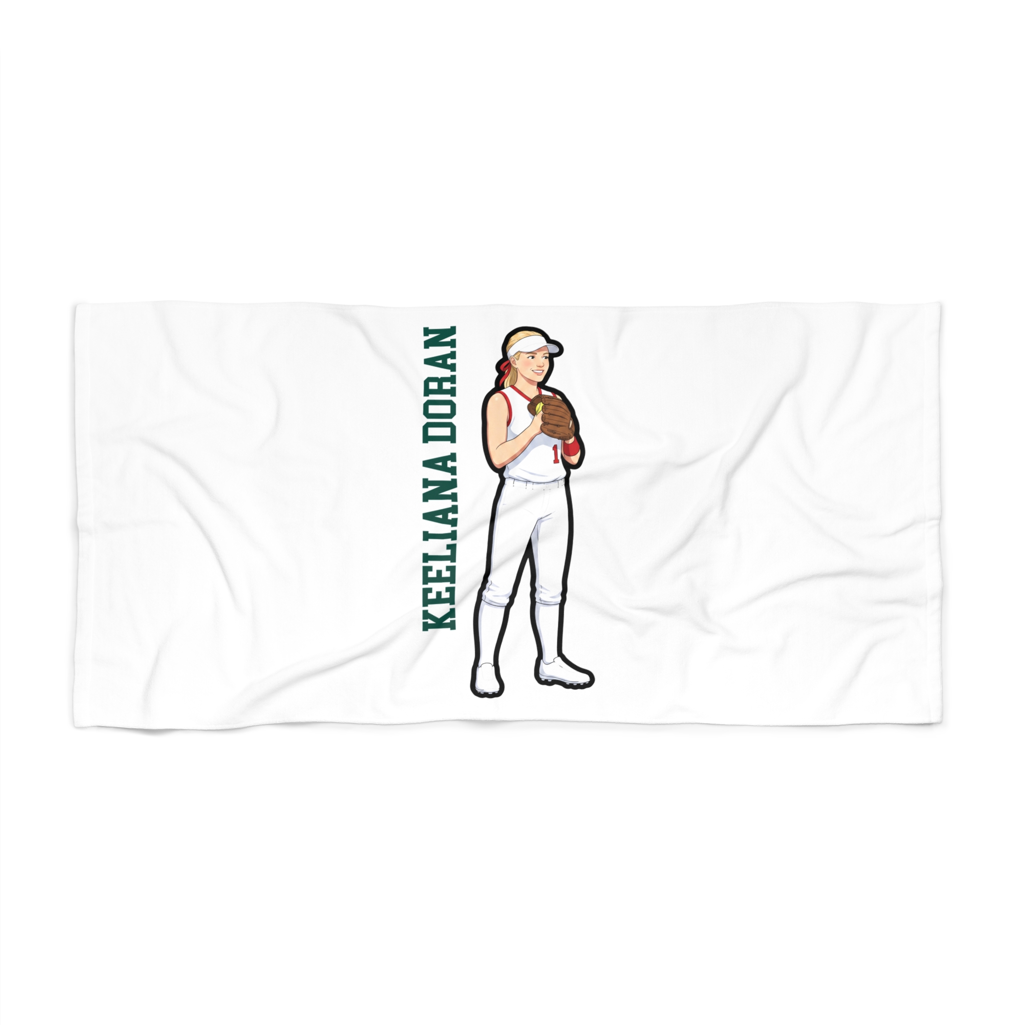 Beach Towel — character_name_vertical in Classic