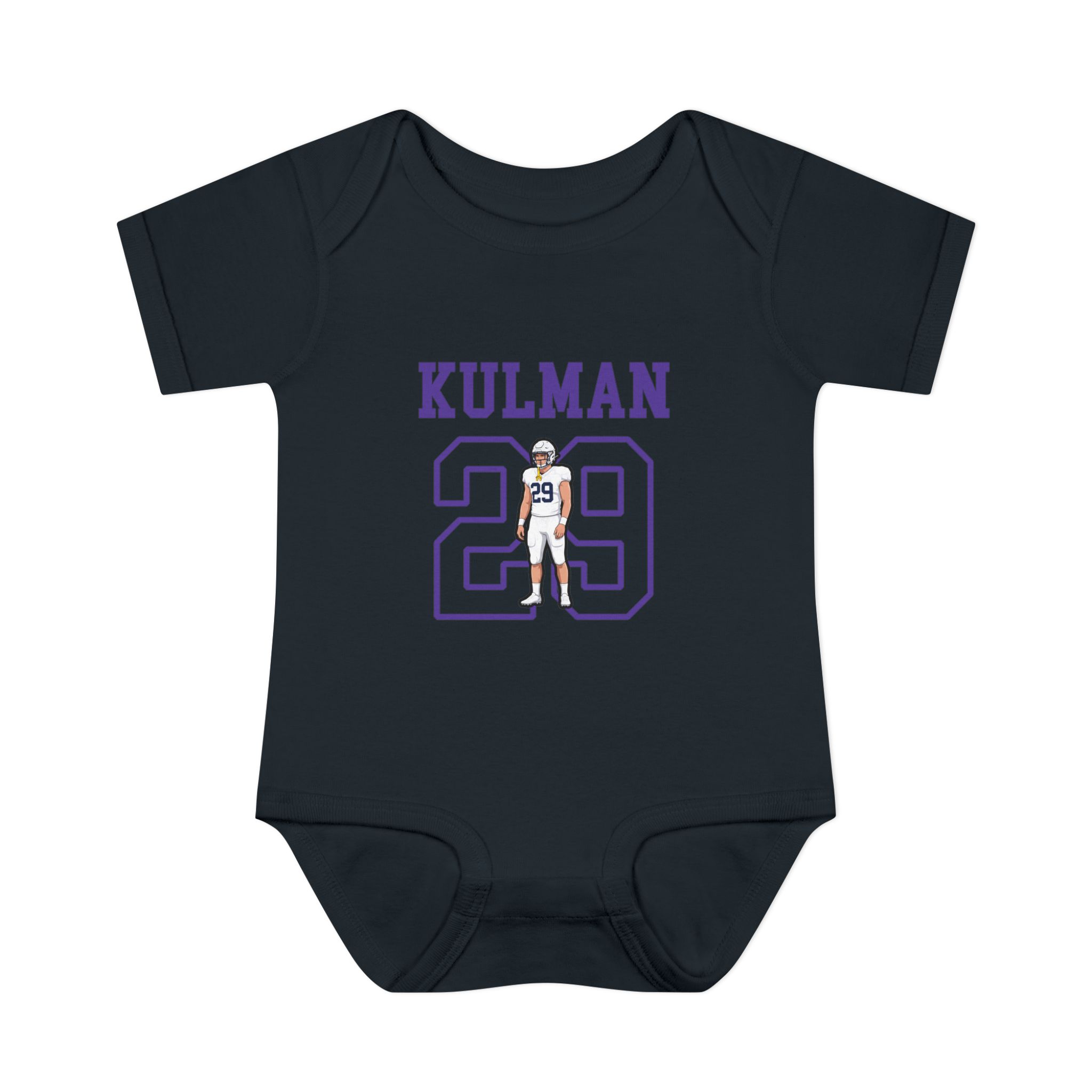 Baby Onesie — character_shirsey in Black