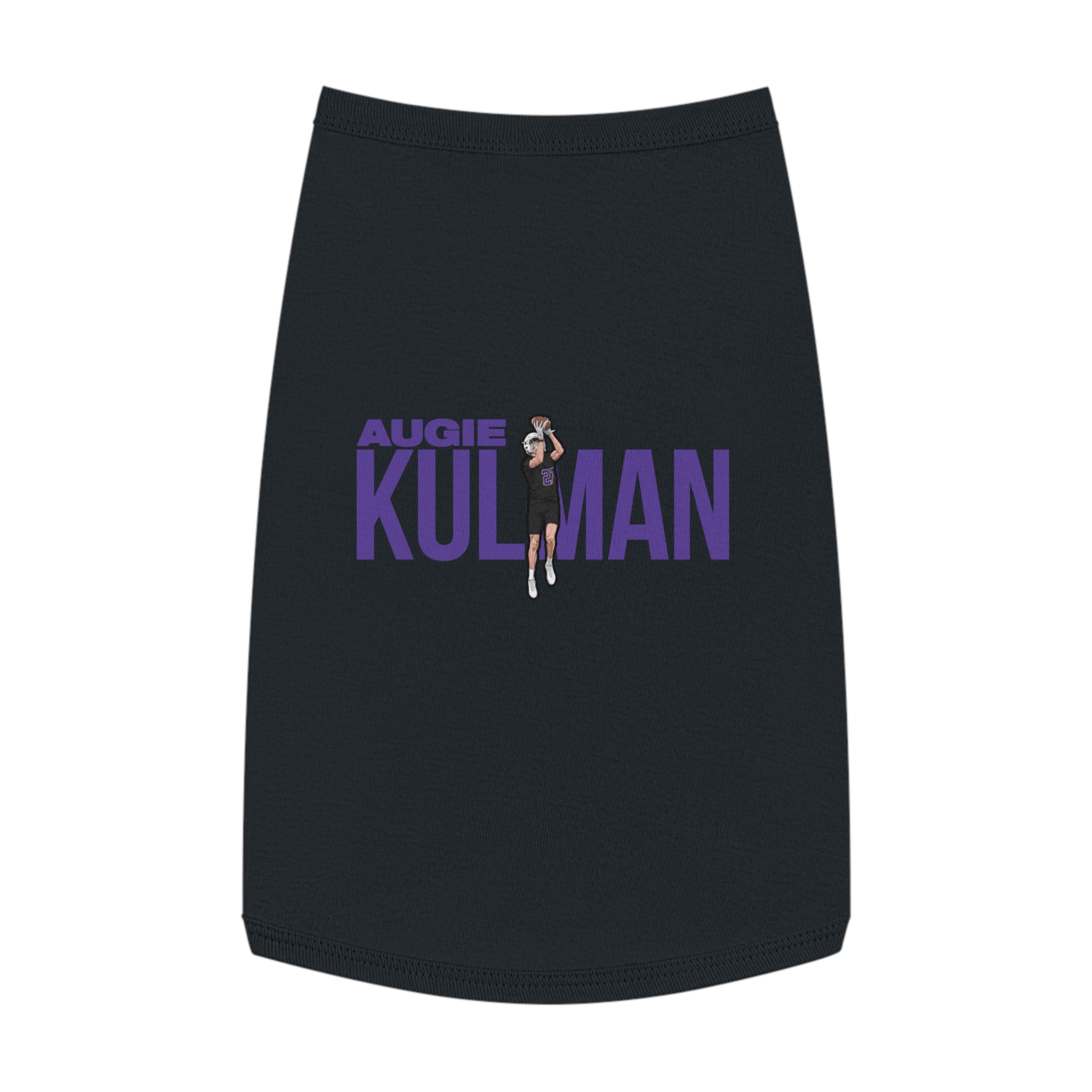 Pet Tank Top — character_player_name in White