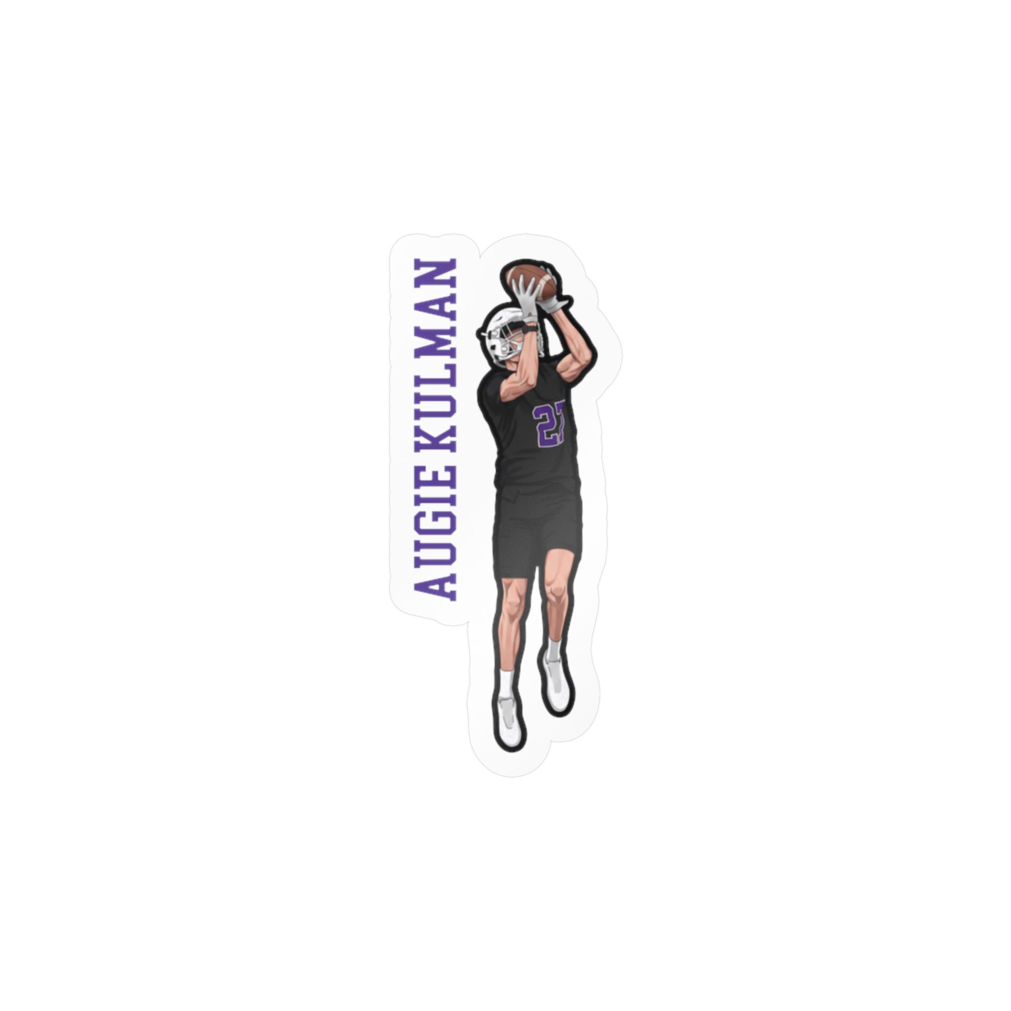 Vinyl Sticker — character_name_vertical in Classic