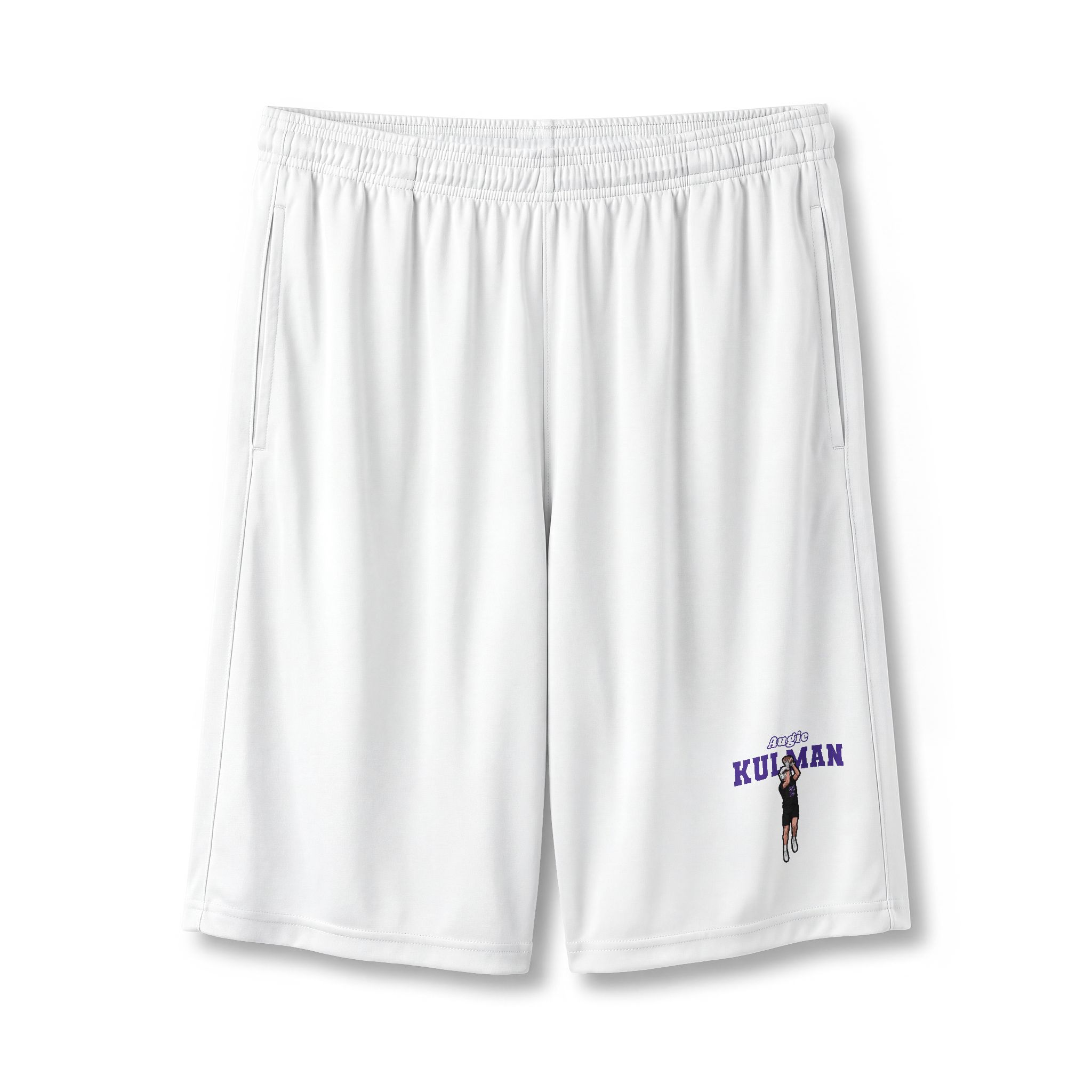 Shorts — character_name_arch in White