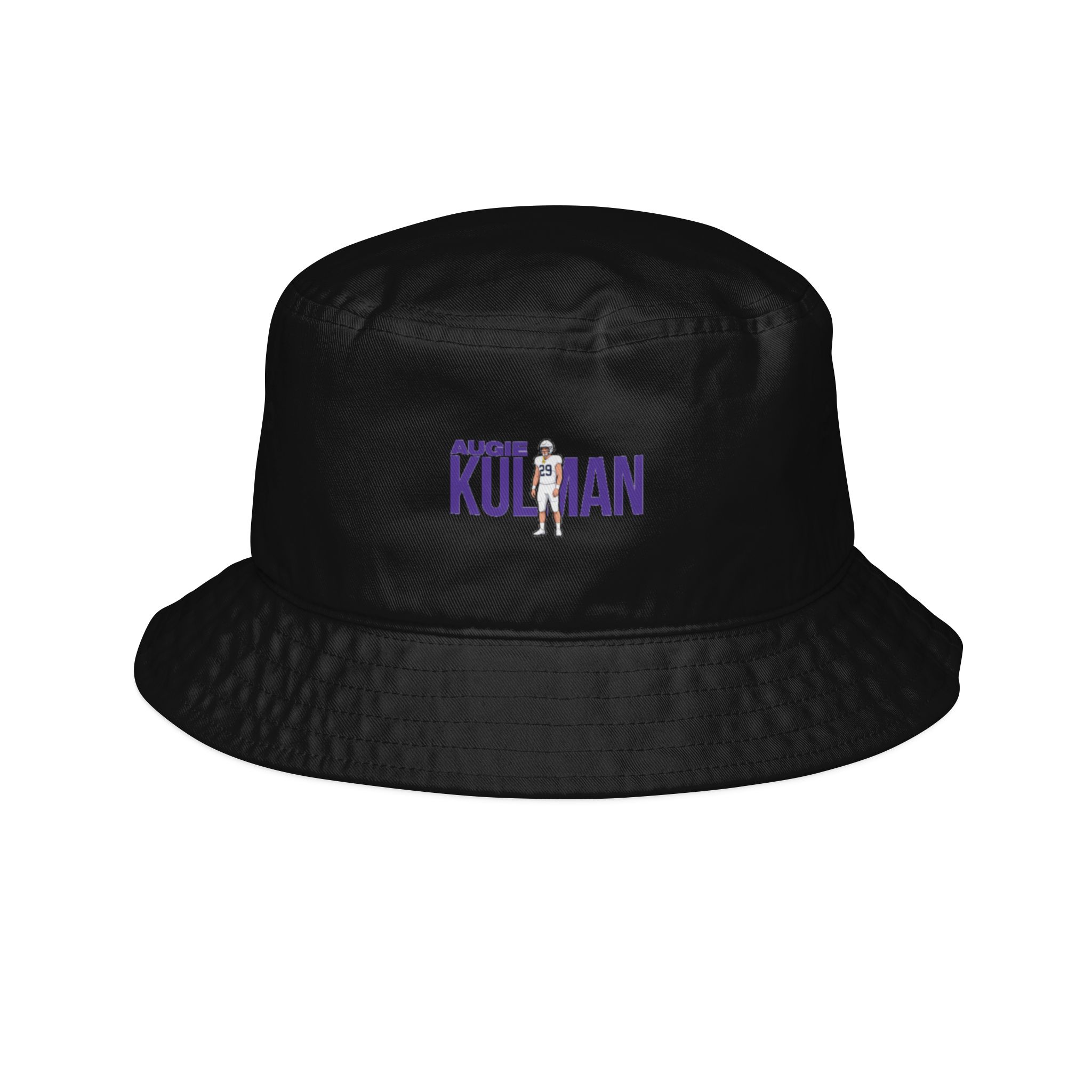 Bucket Hat — character_player_name in Black