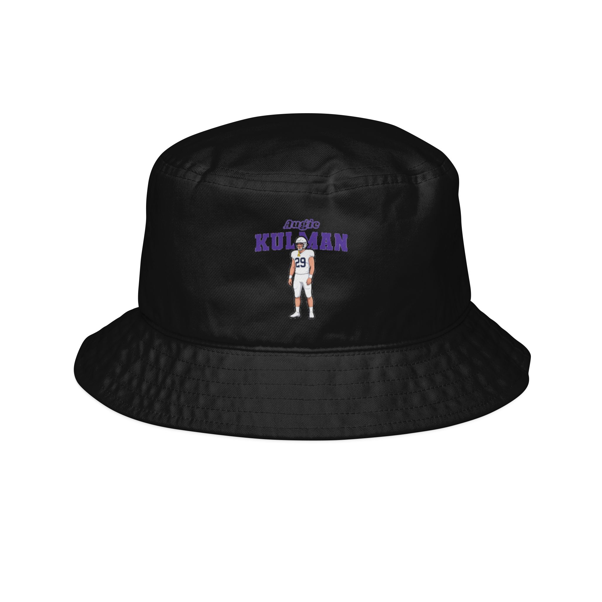 Bucket Hat — character_name_arch in Black