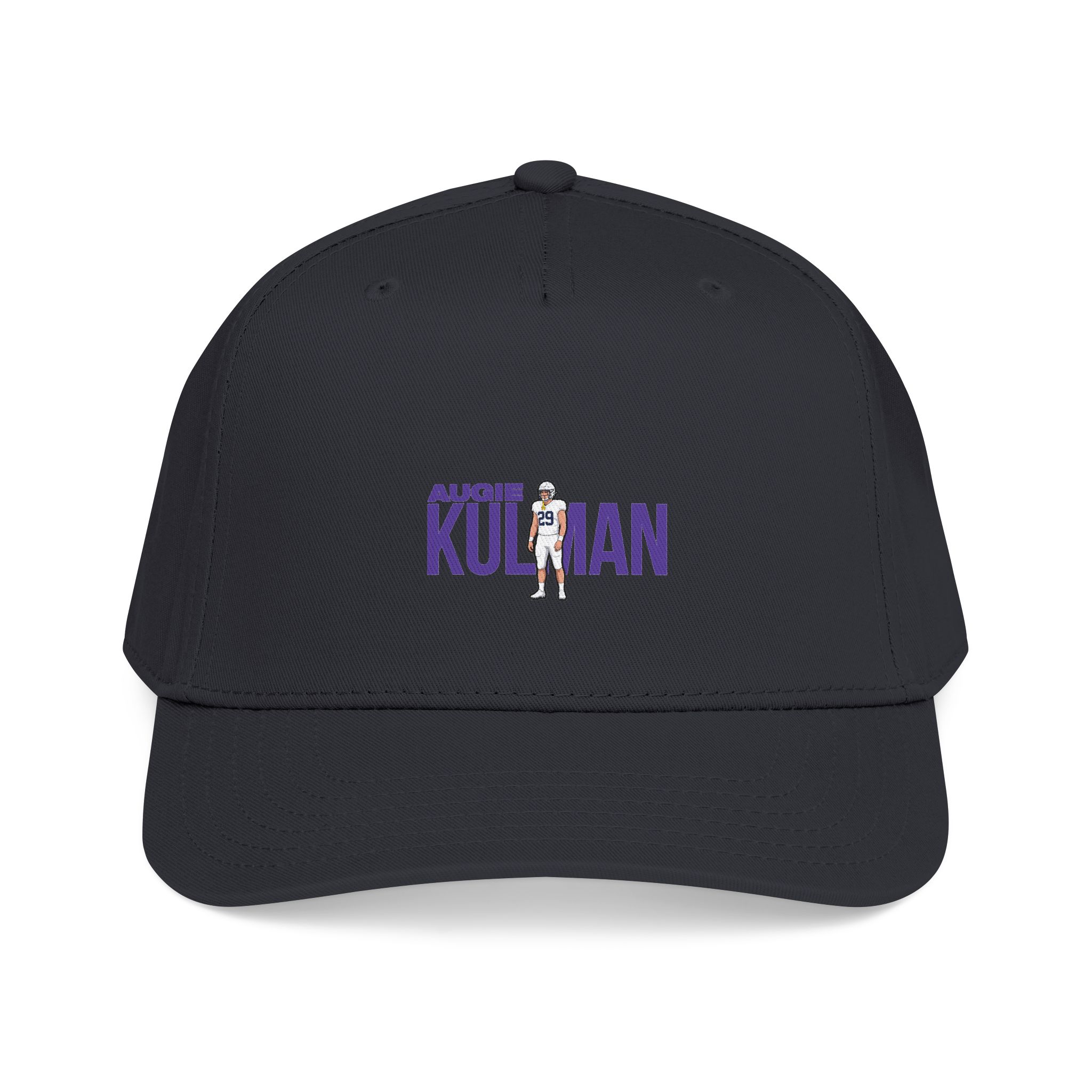 Baseball Cap — character_player_name in Black