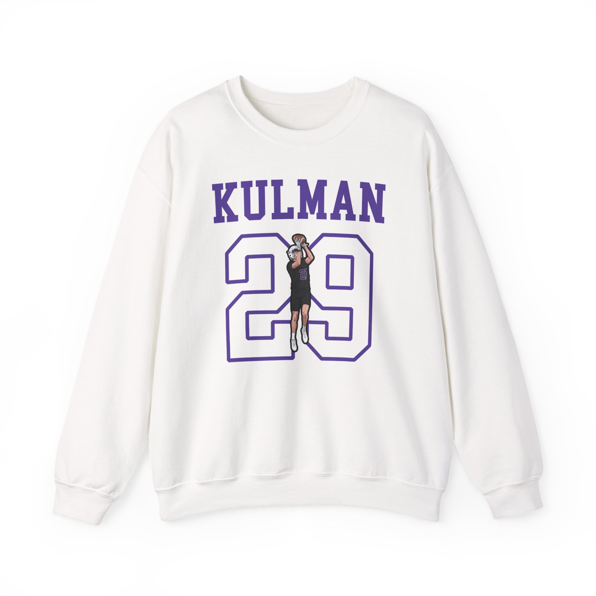 Crewneck Sweatshirt — character_shirsey in White