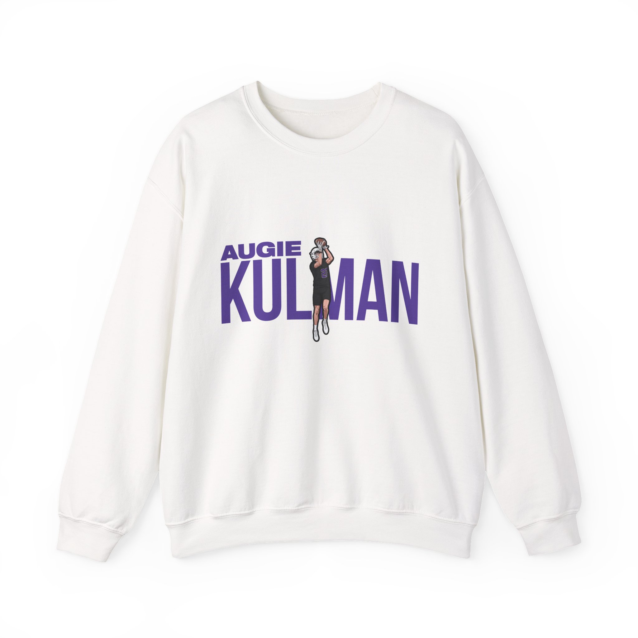 Crewneck Sweatshirt — character_player_name in White