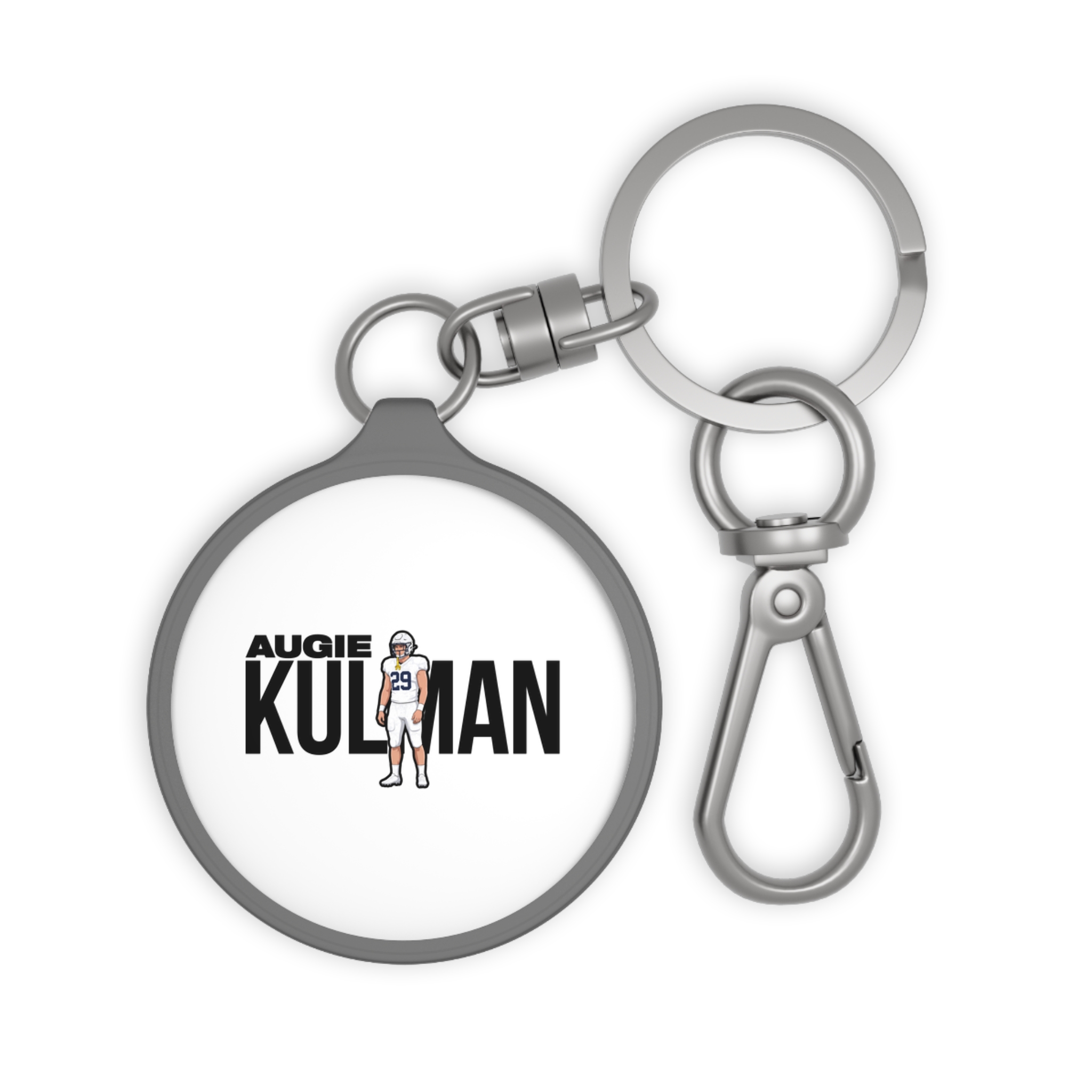 Keychain — character_player_name in Grey