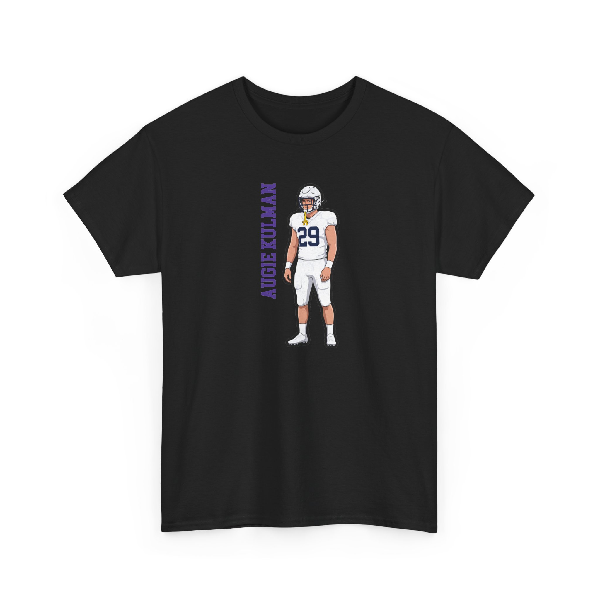 Tee — character_name_vertical in Black