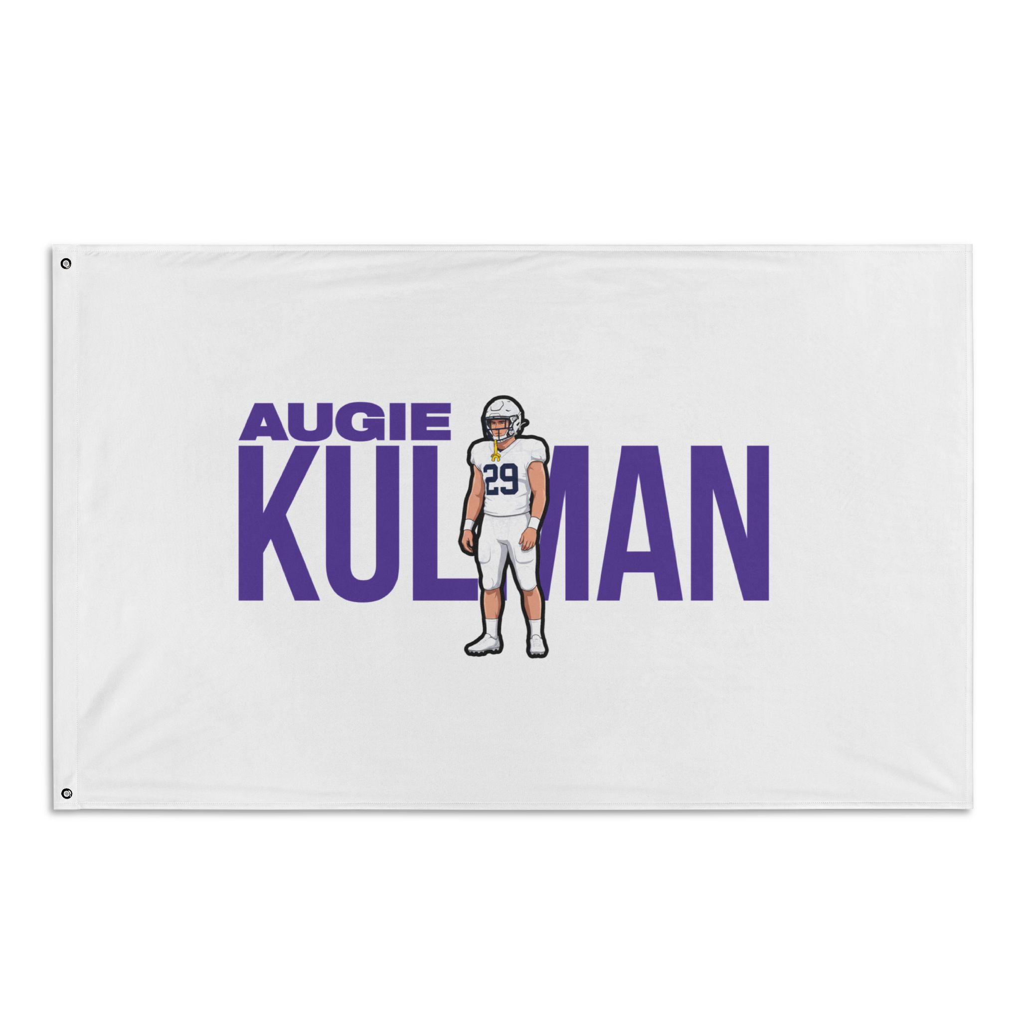 Flag (35 × 56 in) — character_player_name in Classic