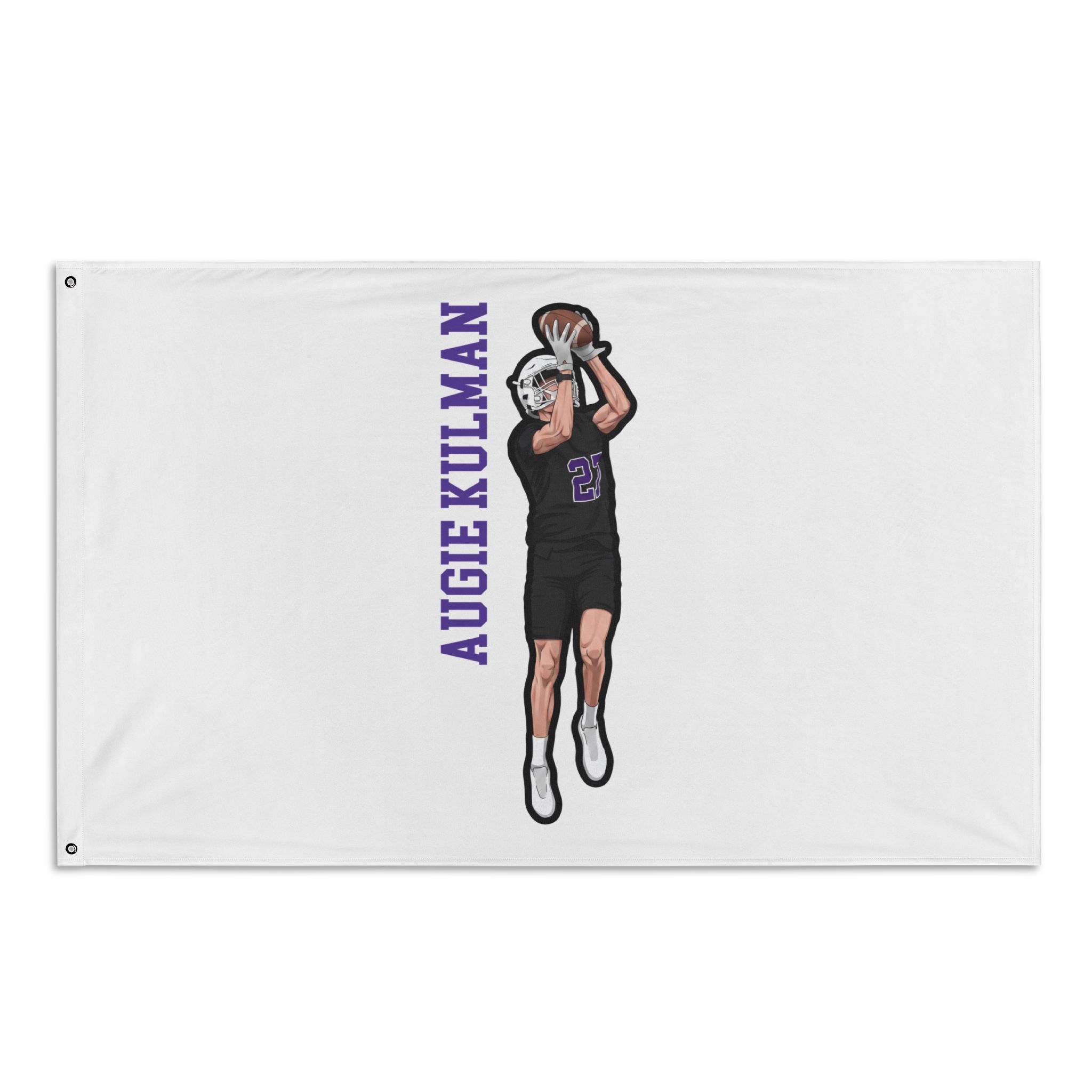 Flag (35 × 56 in) — character_name_vertical in Classic