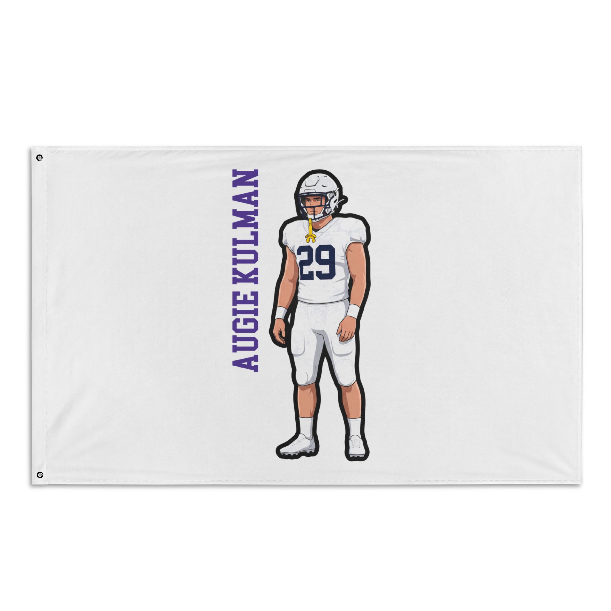 Flag (35 × 56 in) — character_name_vertical in Classic