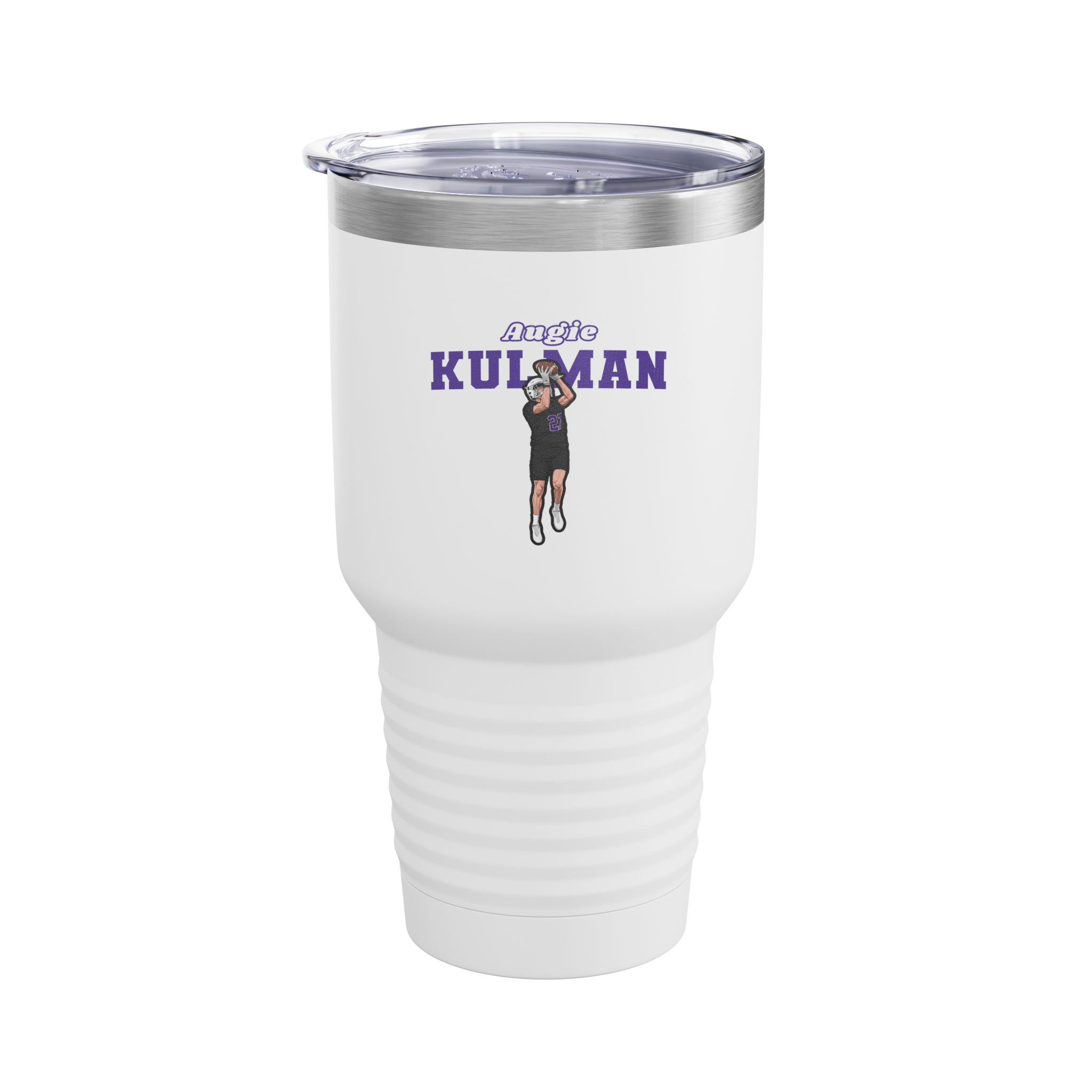 30oz Tumbler — character_name_arch in White