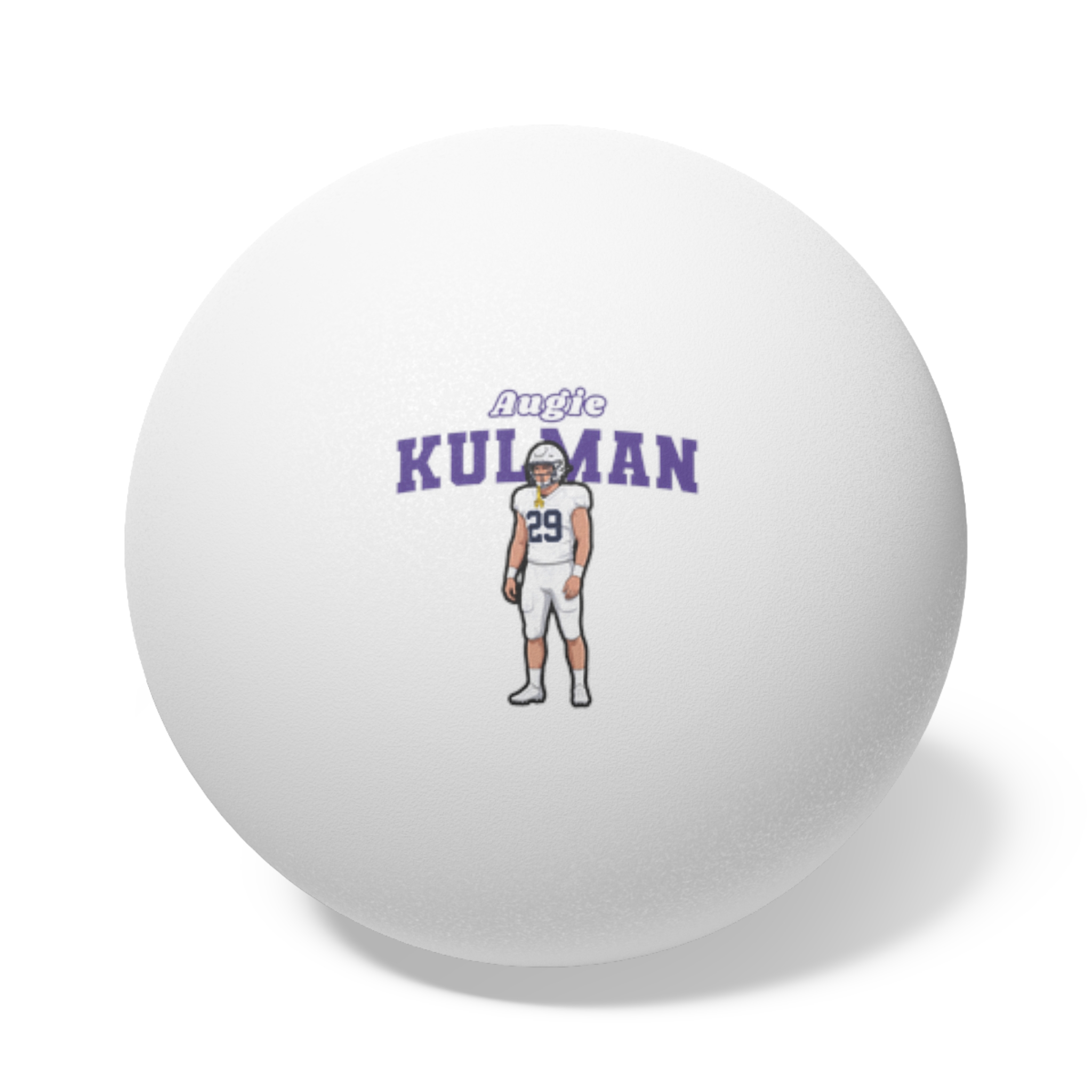 Ping Pong Balls, 6 pcs — character_name_arch in White