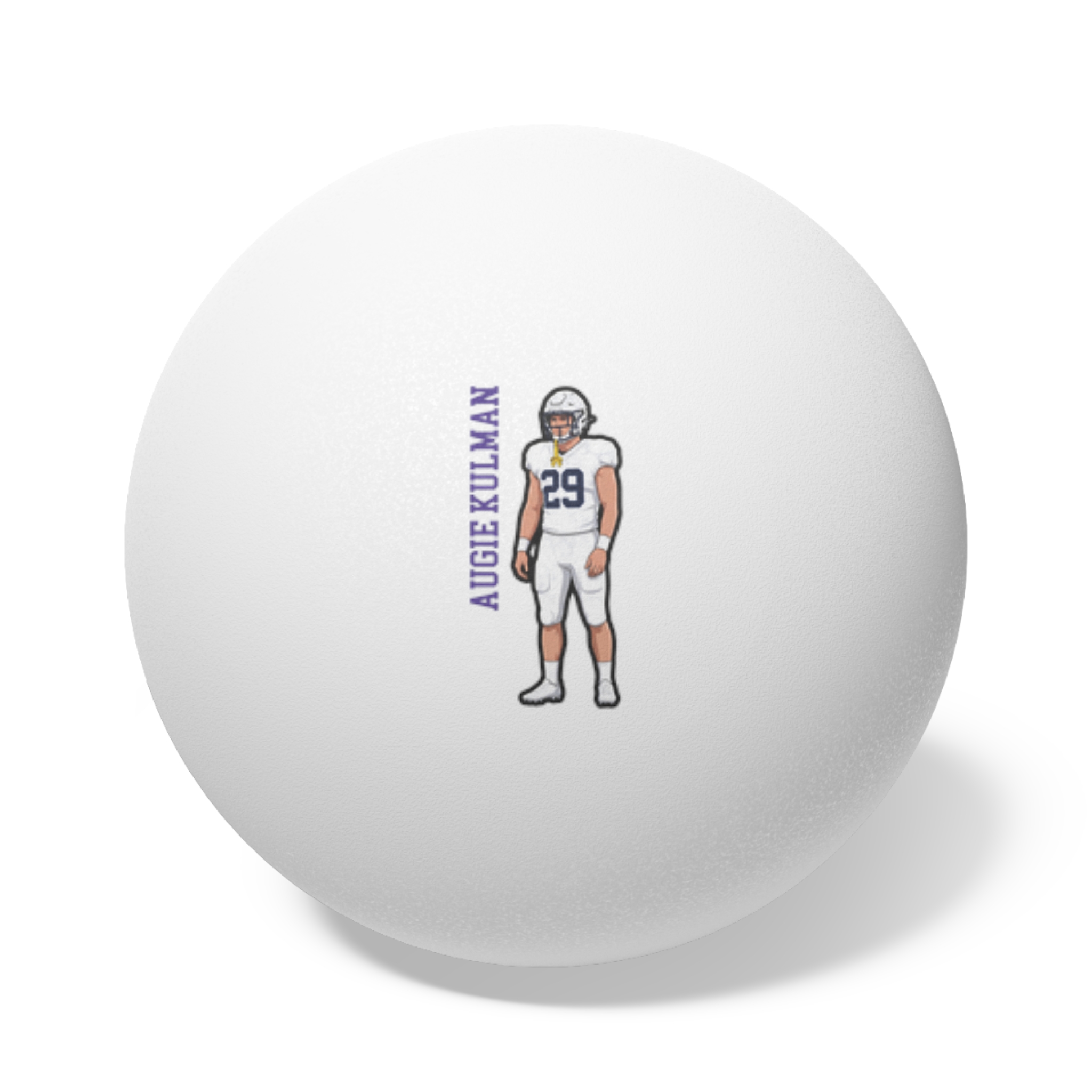 Ping Pong Balls, 6 pcs — character_name_vertical in White