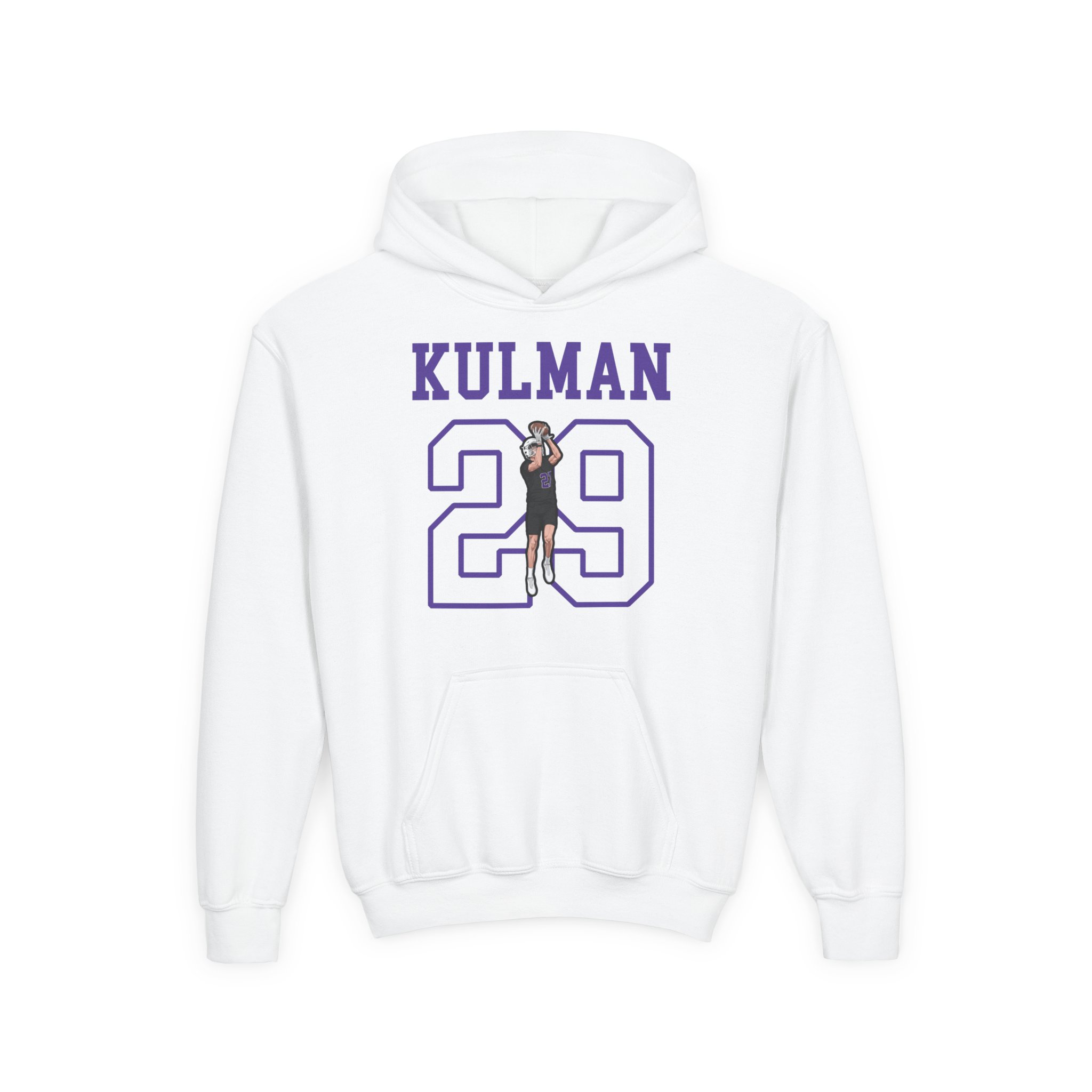 Youth Hoodie — character_shirsey in White