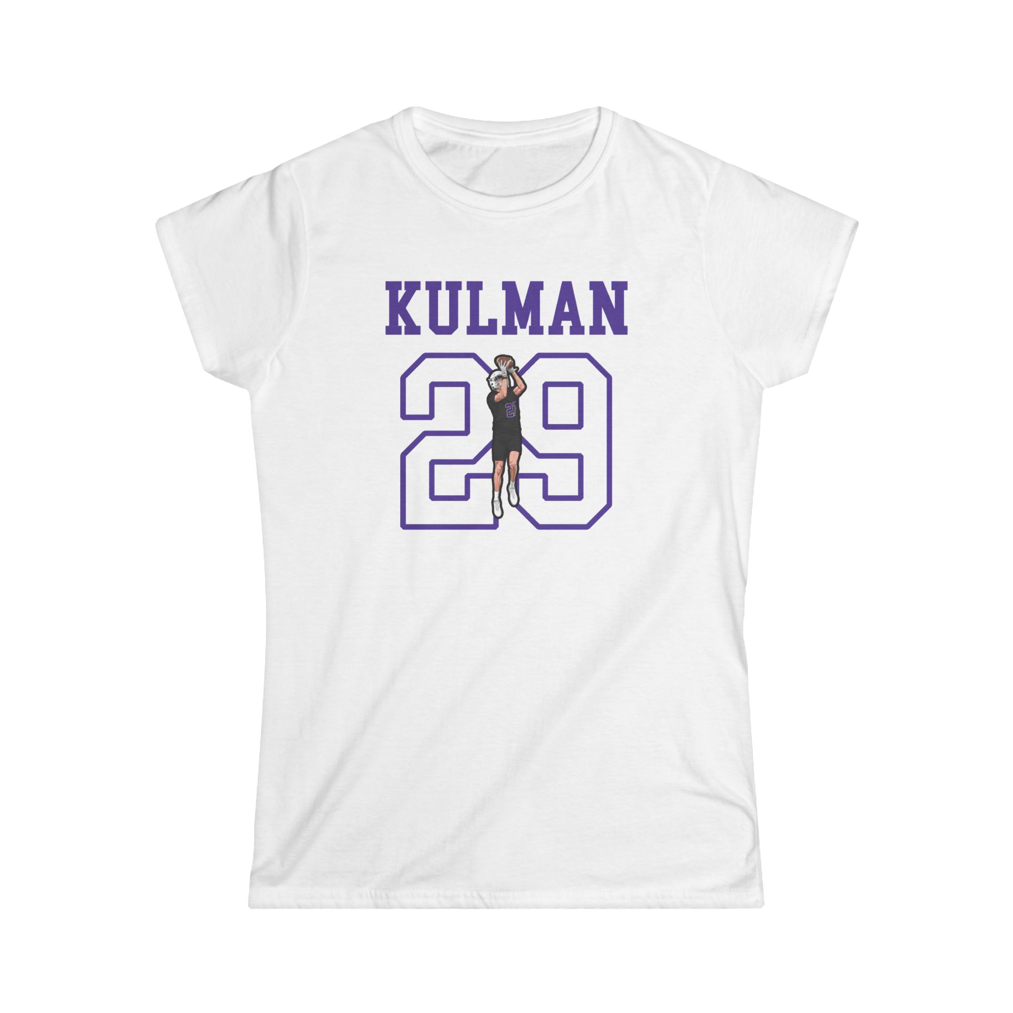 Women's Softstyle Tee — character_shirsey in White