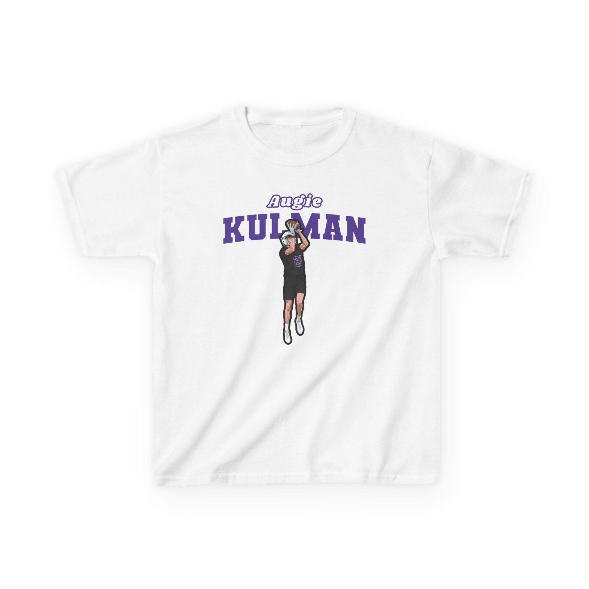 Youth Tee — character_name_arch in White