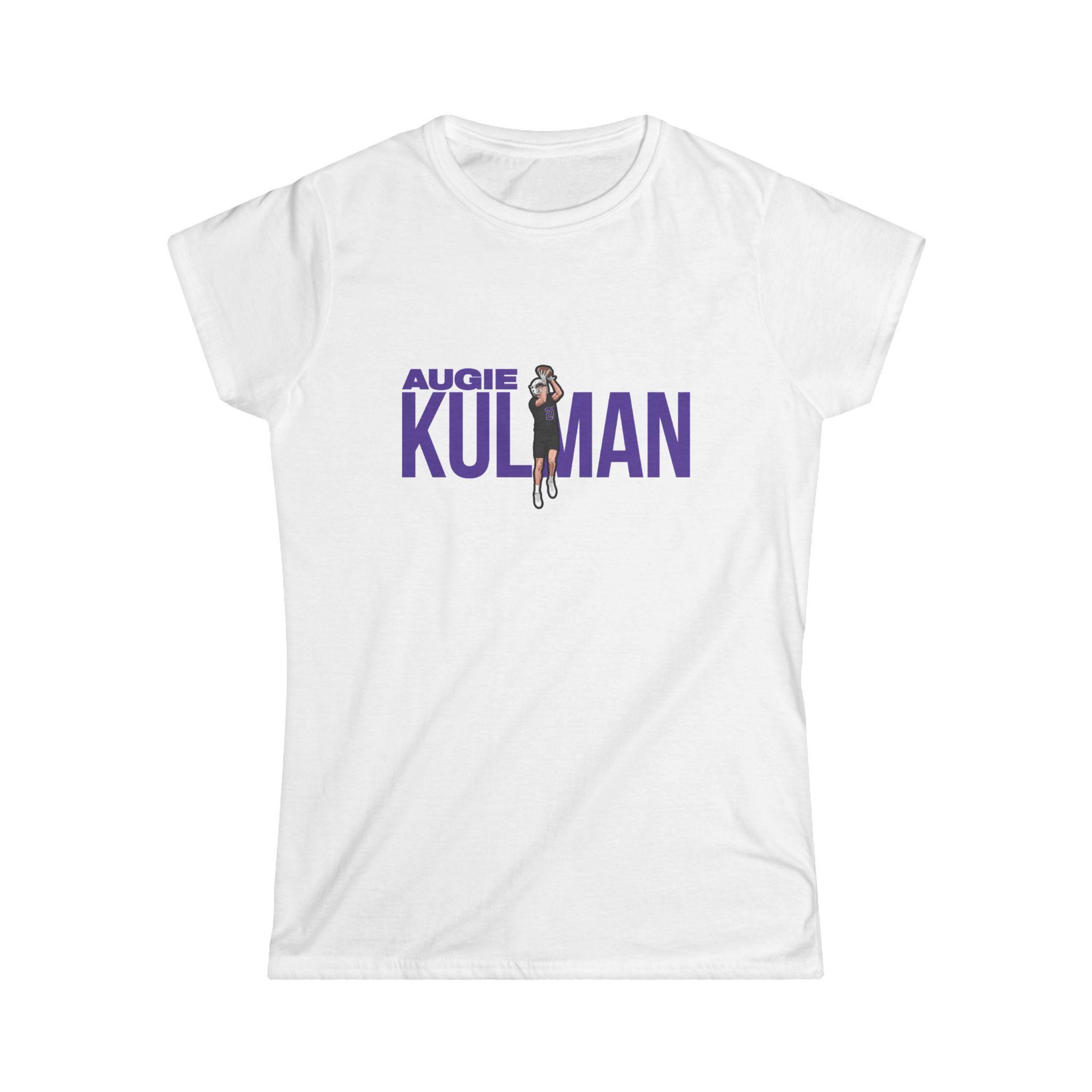 Women's Softstyle Tee — character_player_name in White