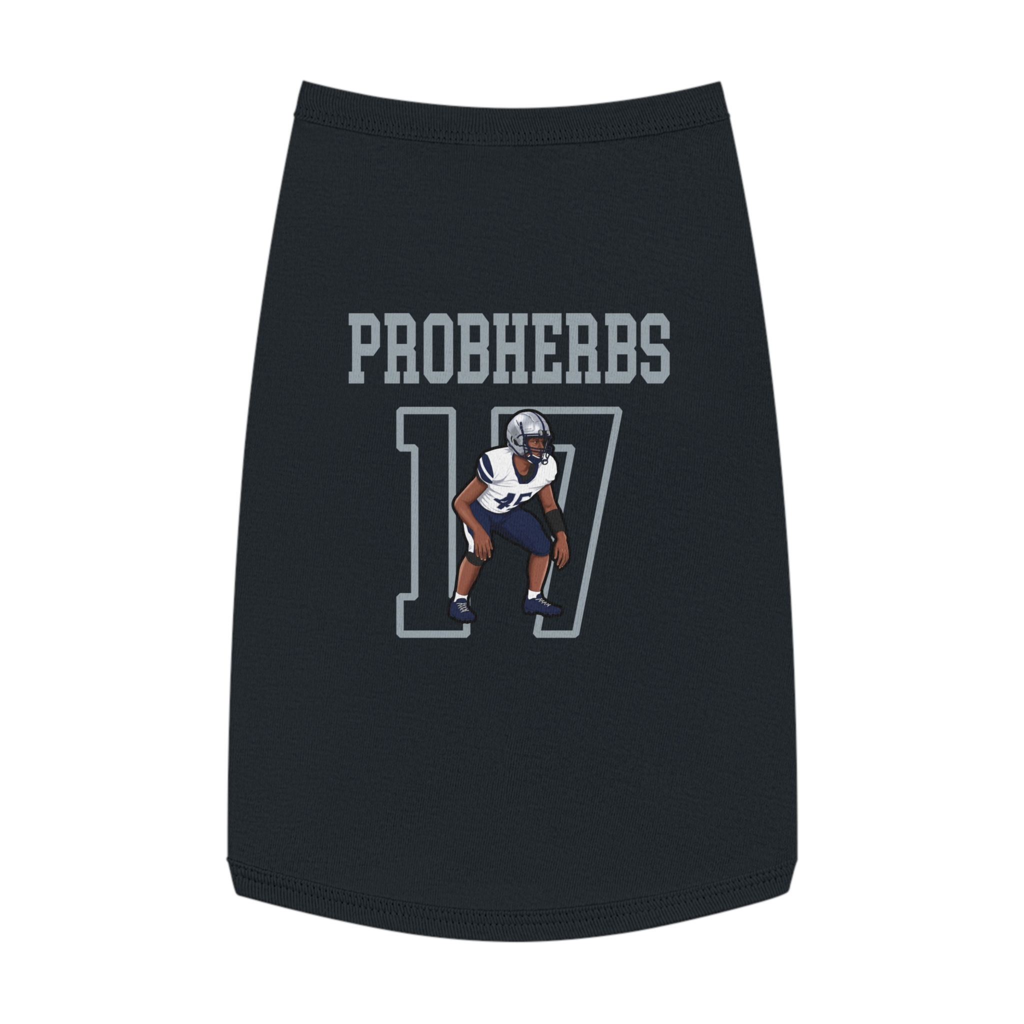 Pet Tank Top — character_shirsey in Black