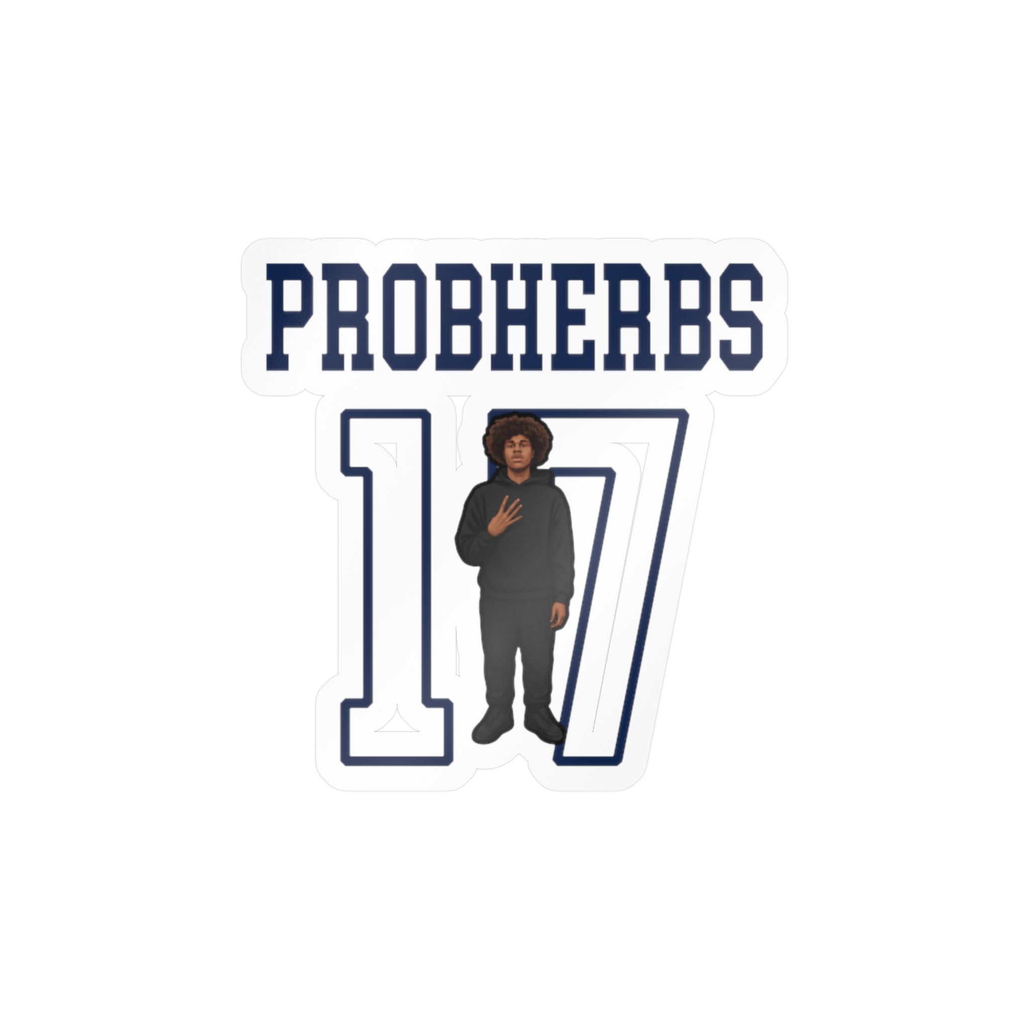 Vinyl Sticker — character_shirsey in Classic