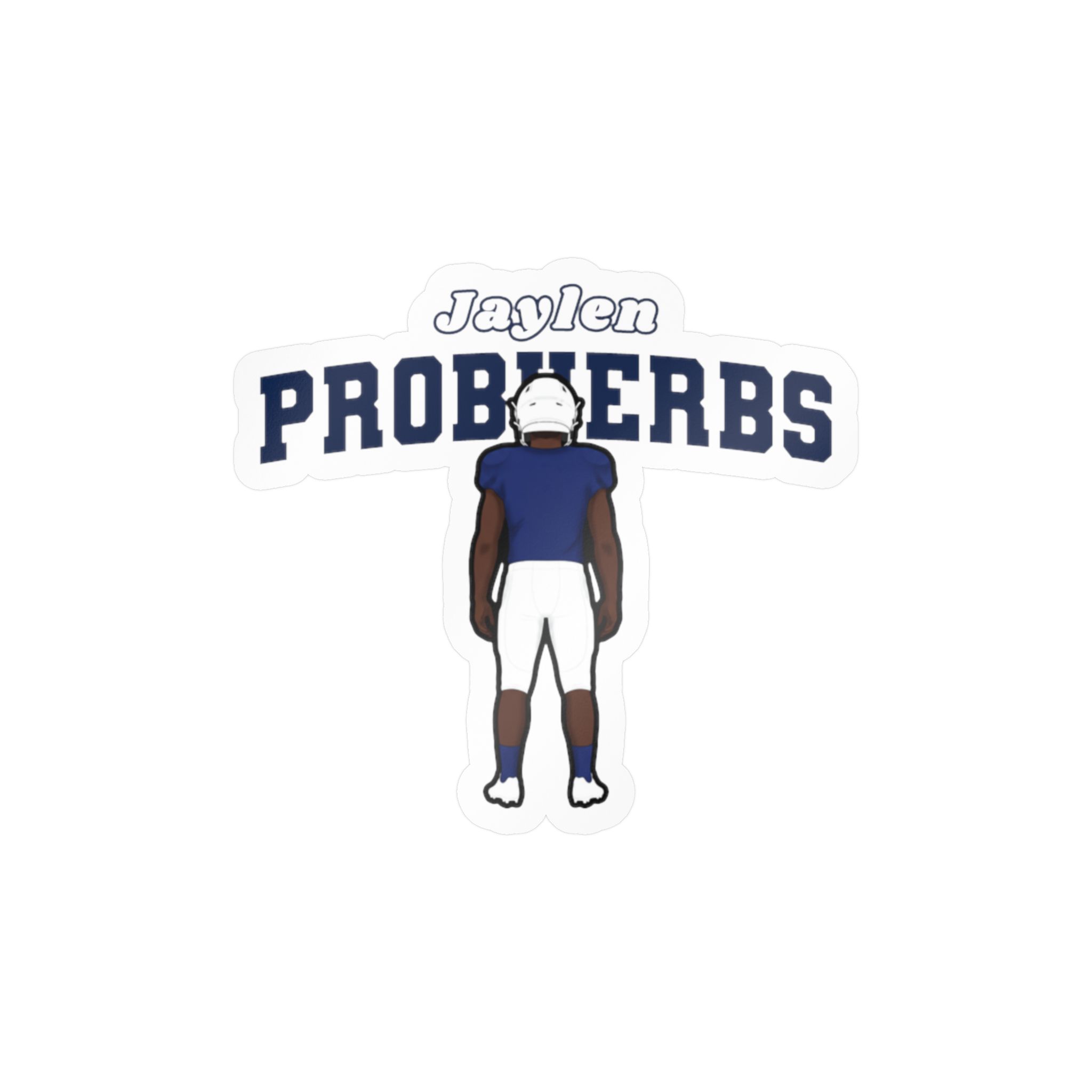Vinyl Sticker — character_name_arch in Classic